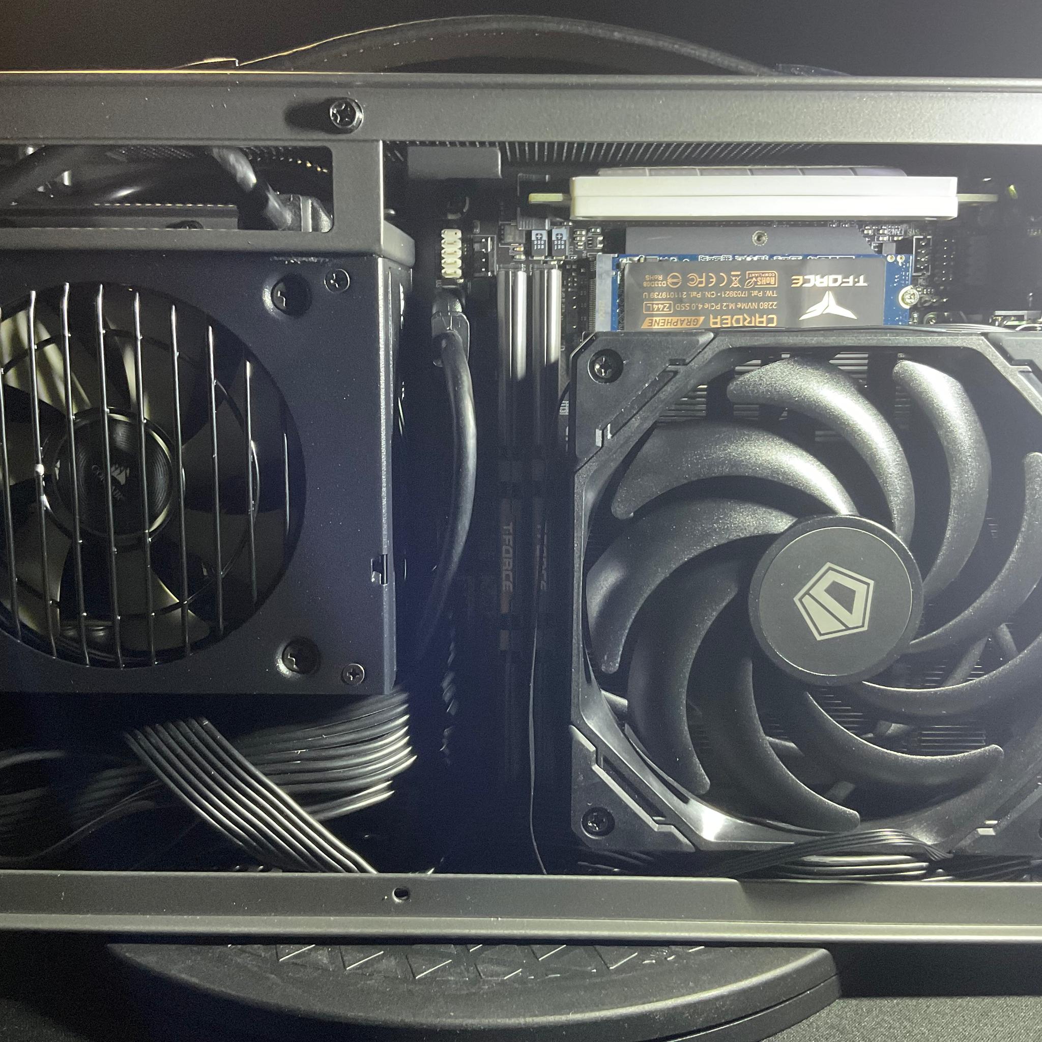 ITX Gaming PC (Ryzen 5 5600x | A520 Mini ITX | 600 W PSU - and all cables)