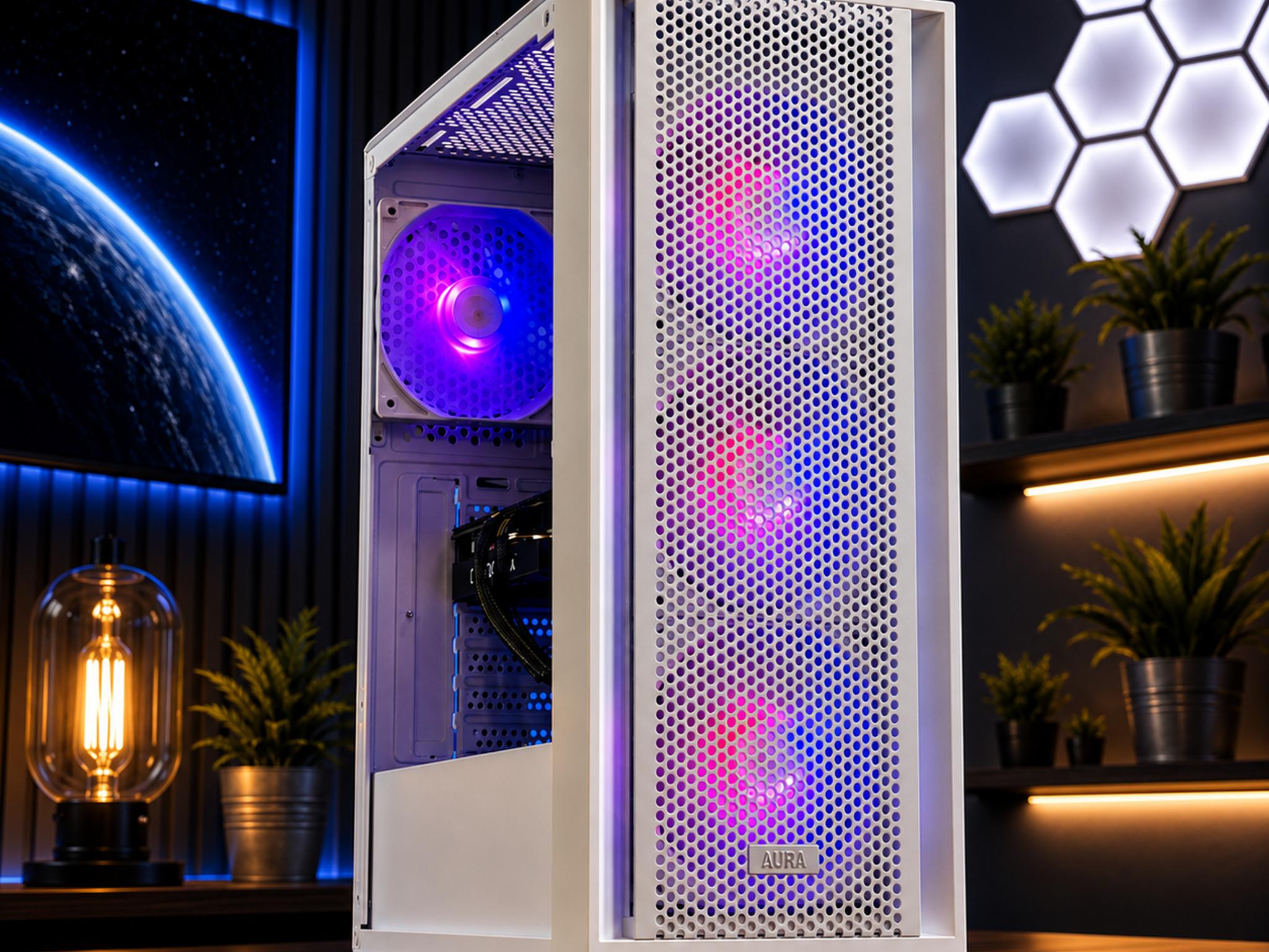 RX 5700 XT 8GB | Ryzen 5 5500 | 16GB RAM |500GB SSD| Wi-Fi/BT | Win 11 Custom ARGB Gaming PC