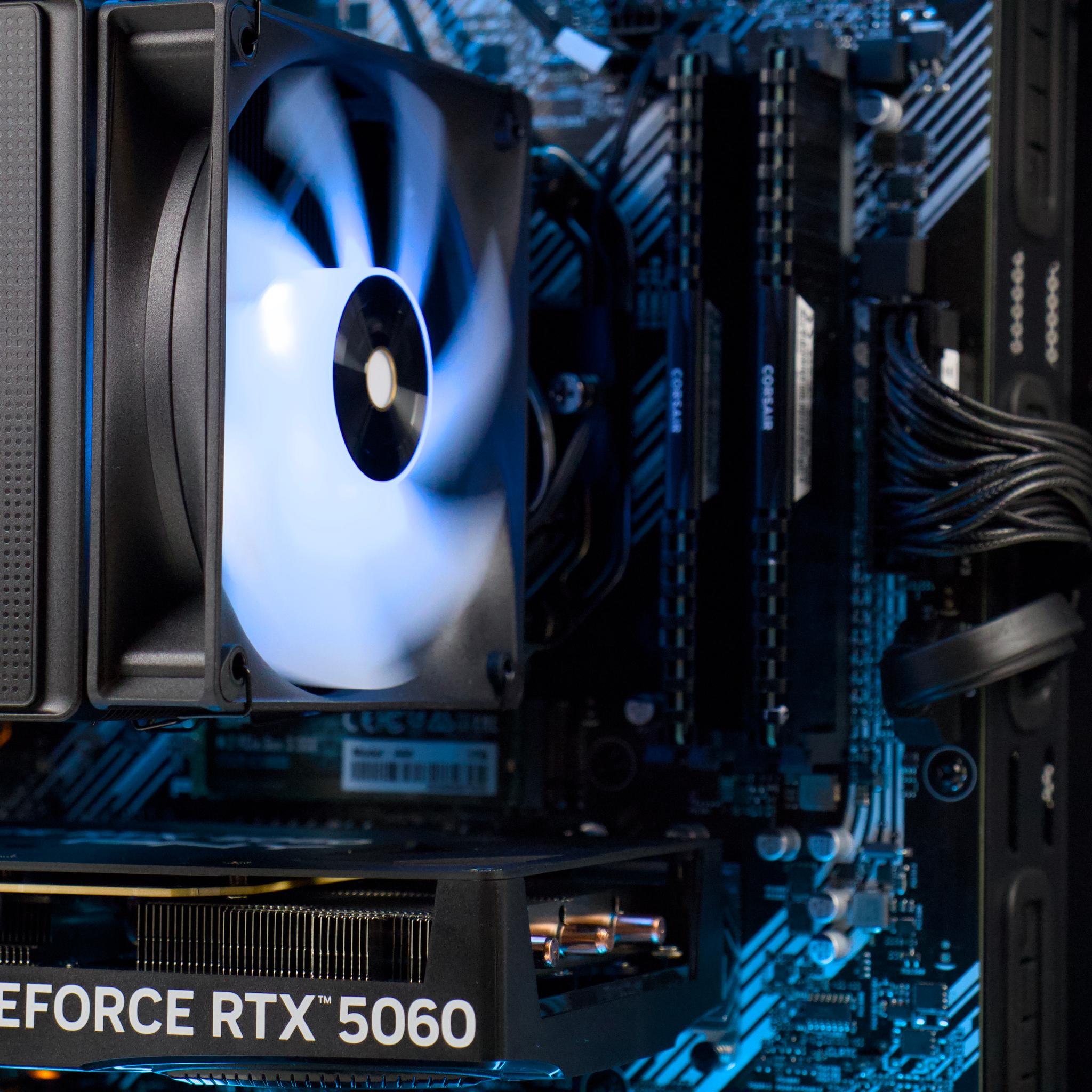 RGB Gaming PC 🔥RTX 5060, Ryzen 7 3700X, 32GB RAM, 1TB SSD, WiFi, BlueTooth 🔥 1440P/1080P Beast