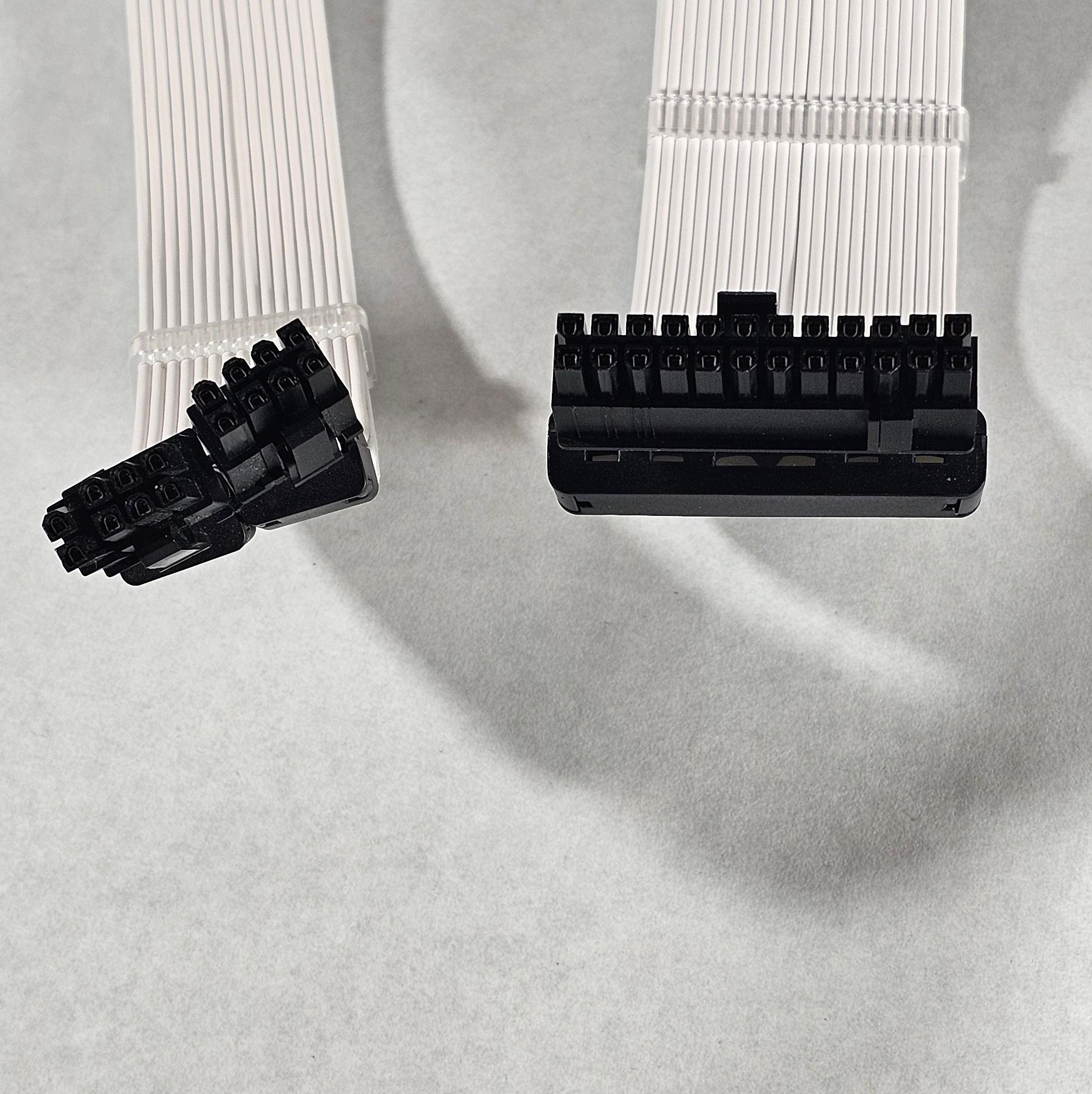 RGB CPU and GPU White Cables