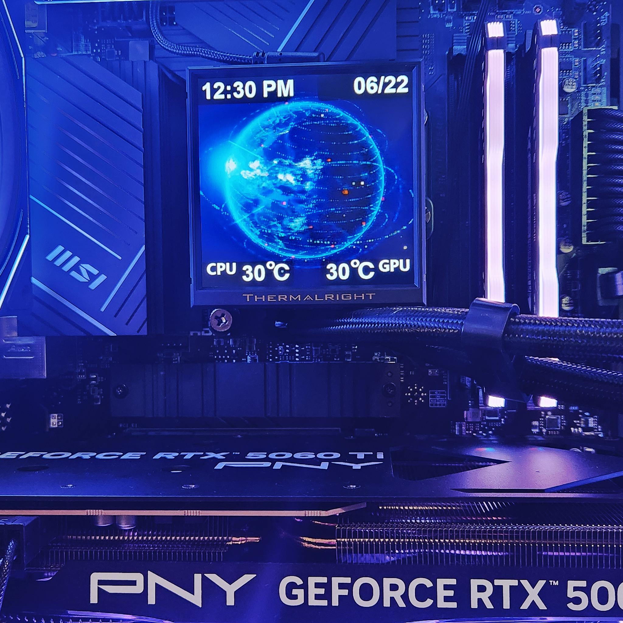 RTX 5060 Ti 16GB | I5 13600KF | 32GB RAM | 4TB NVMe/SSD + HDD | WiFi + BT | WINDOWS 11 Pro