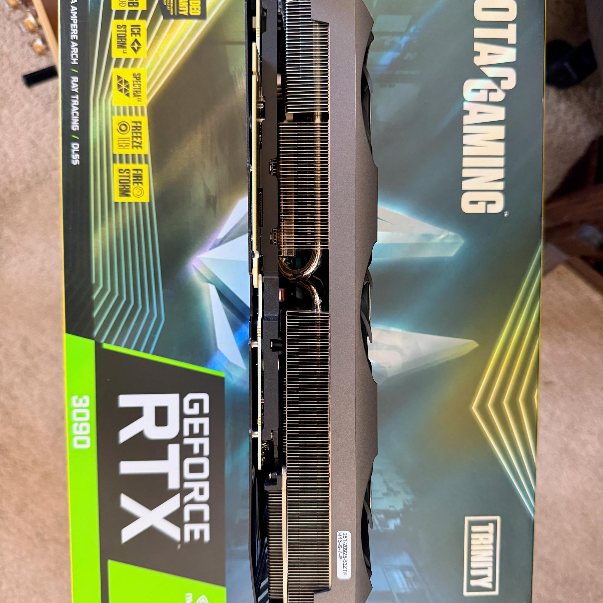 Zotac RTX 3090 Trinity OC 24GB - Used, Excellent Condition