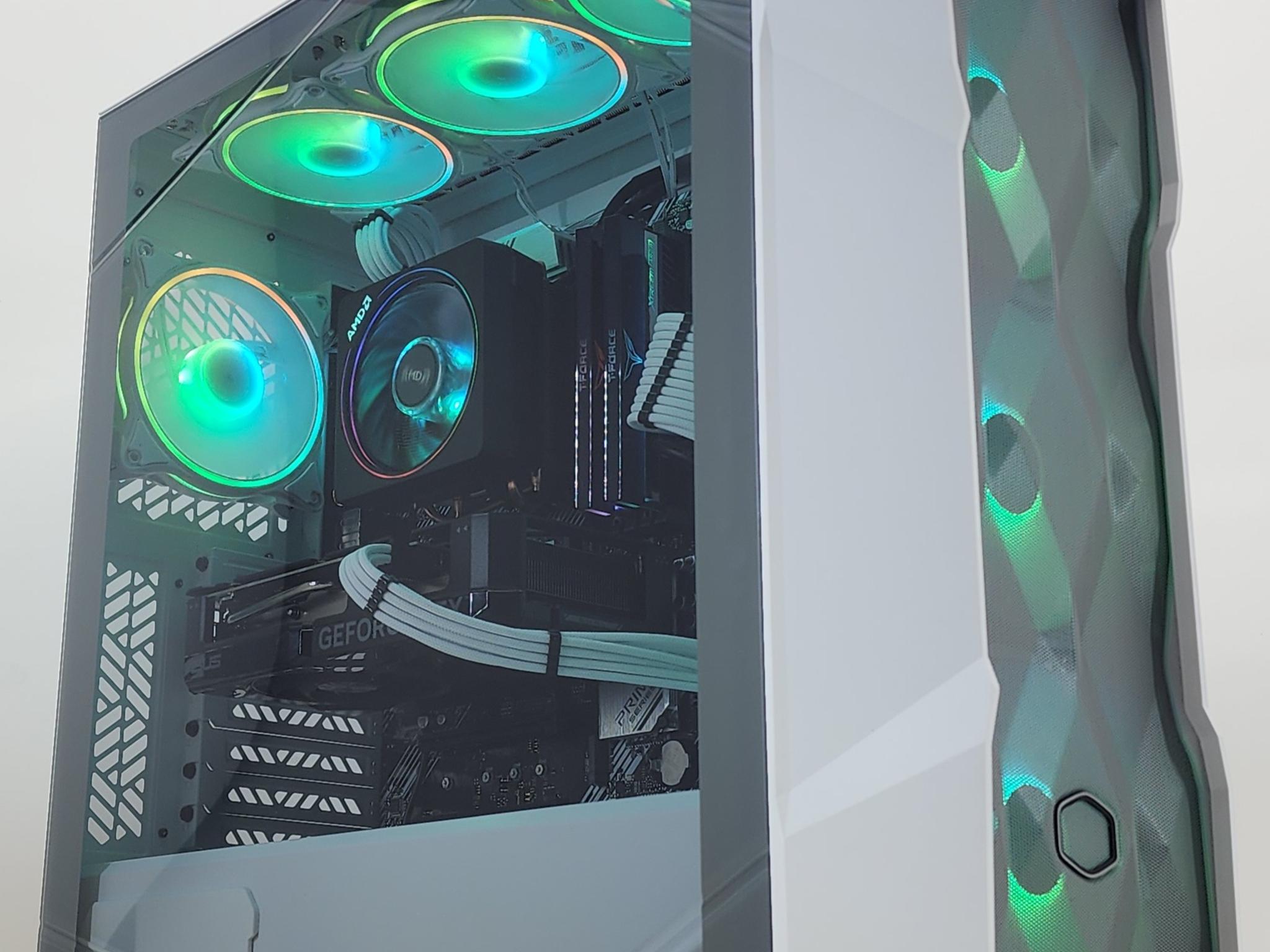 Gaming PC Ryzen 7 5700X 16GB RAM 500GB SSD RTX 4060 8GB Windows 11 Computer