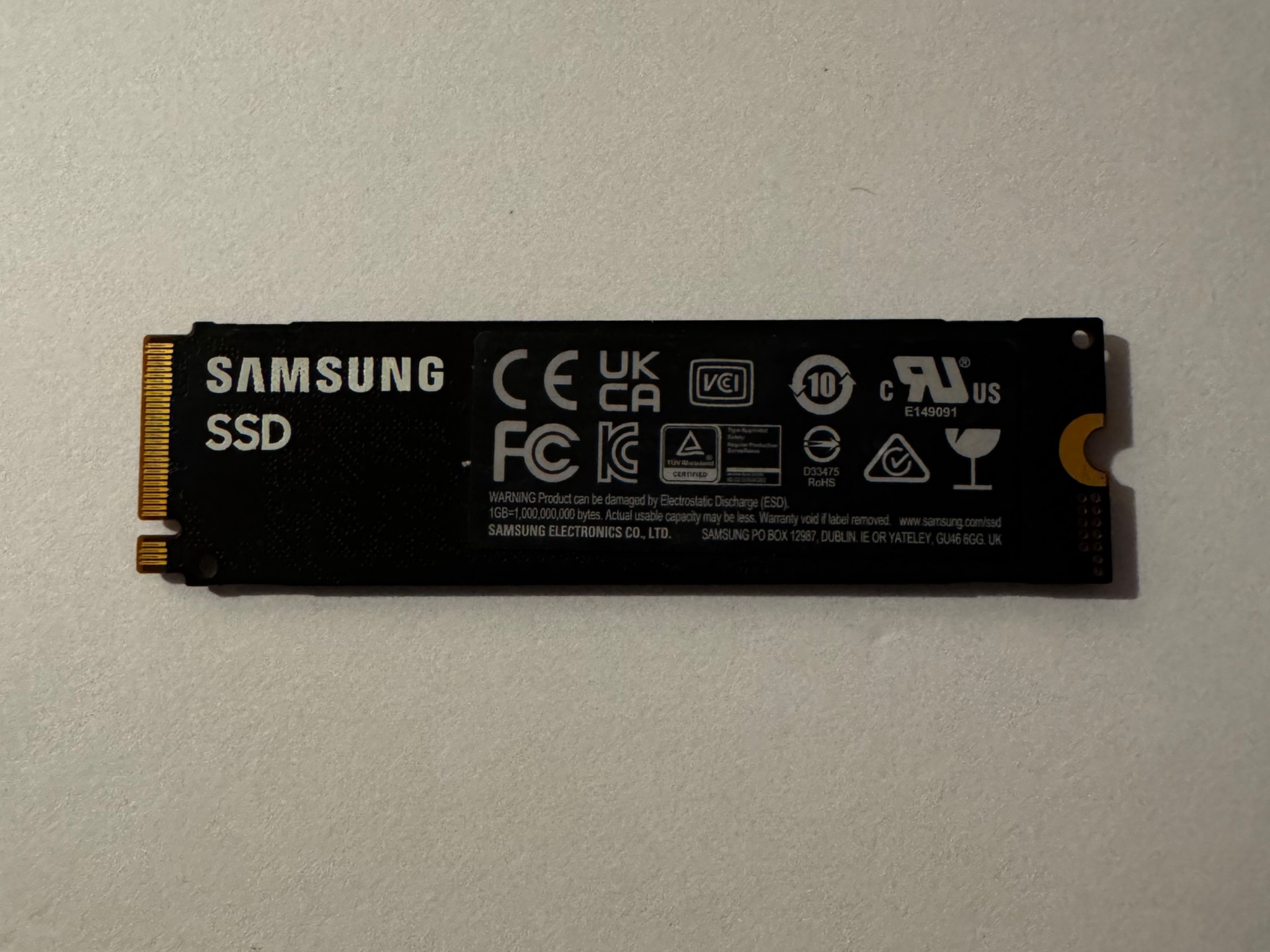 SAMSUNG 980 PRO SSD 1TB PCIe 4.0 NVMe Gen 4 Gaming M.2 Internal SSD