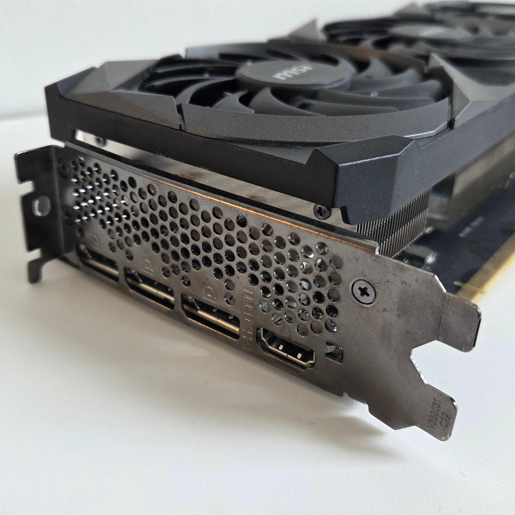 MSI GeForce RTX 3070 Ti VENTUS 3x 8G OC - 8GB GDDR6X, 1800 MHz