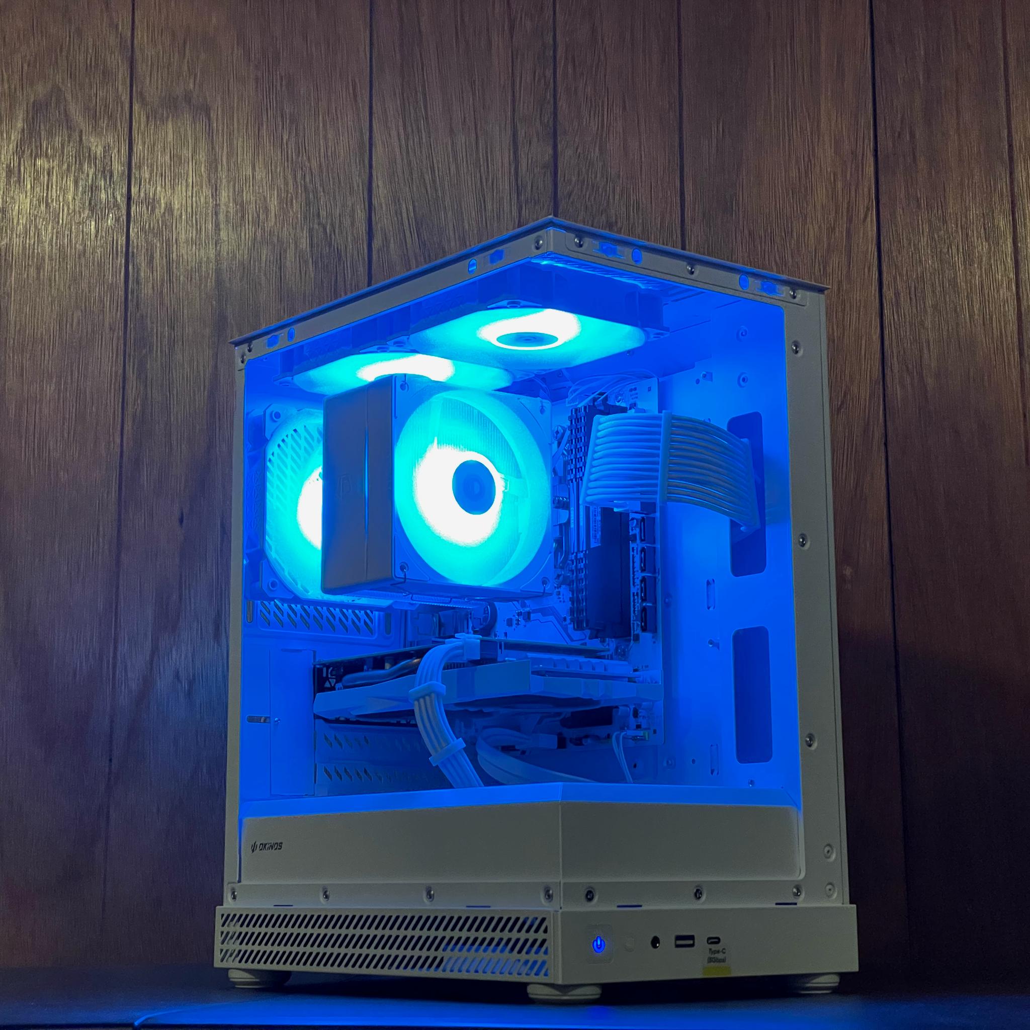 White Gaming PC - GTX 1660, Ryzen 5, 16 GB RAM
