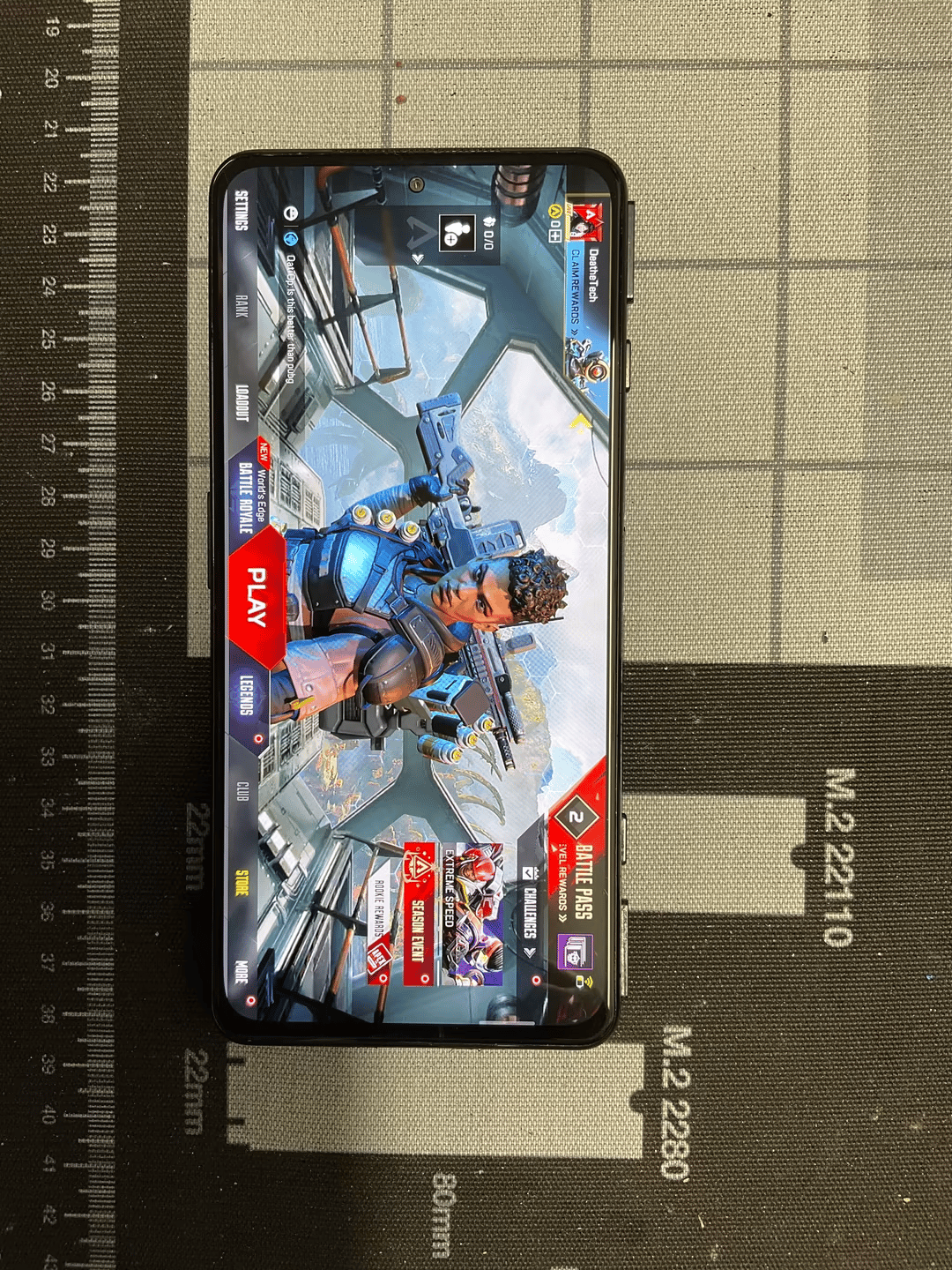 Black Shark 4 Gaming Phone with Magnetic Pop Up Triggers