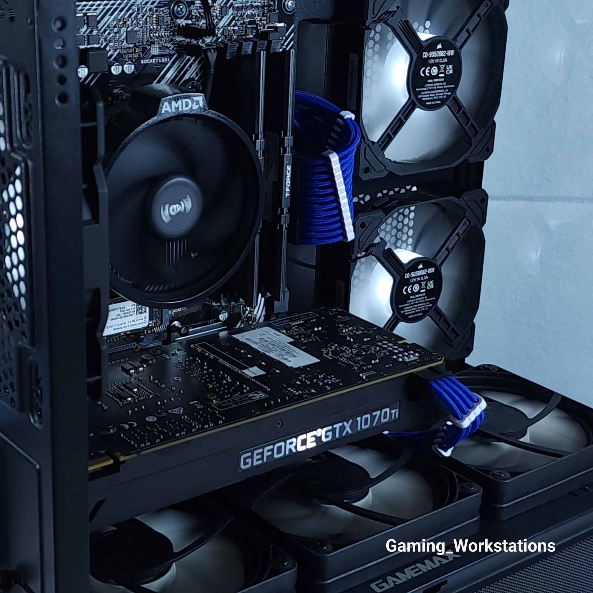 💙GTX 1070 Ti ● Ryzen 3 4100 ● 1080p Gaming Computer