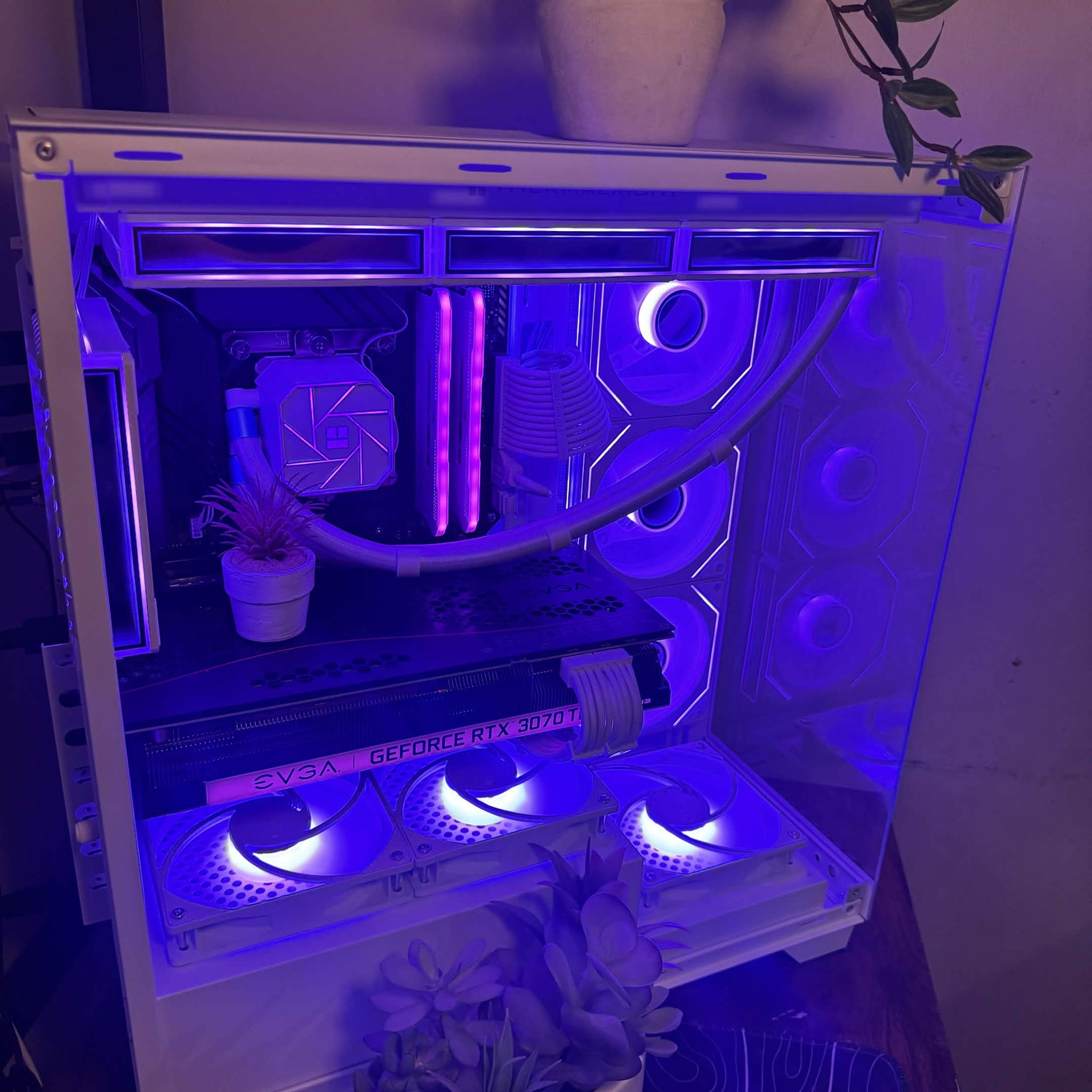 🤍 White/Black "Panda" High End PC 🖤 - Intel i9 | RTX 3070 Ti | 32GB DDR4 3600 | 1TB Samsung SSD