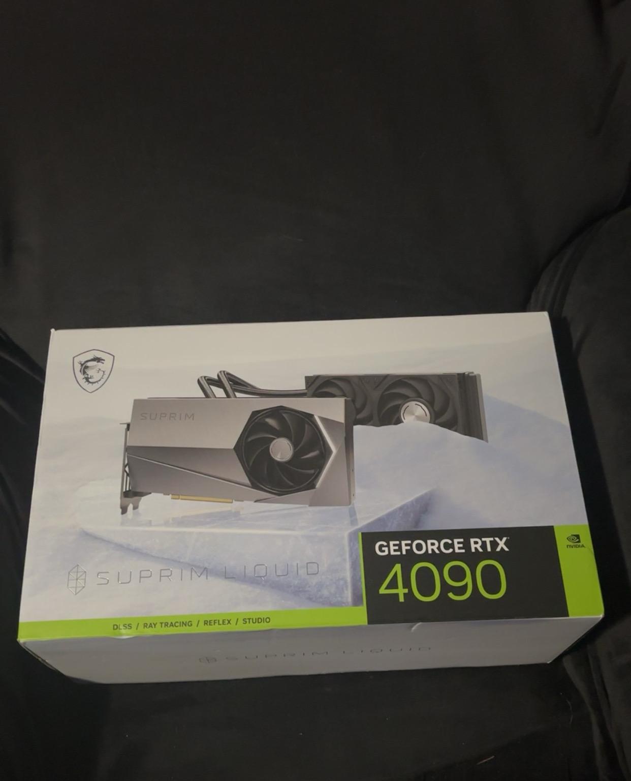 MSI Suprim GeForce RTX 4090 24GB GDDR6X PCI Express 4.0 Video Card RTX 4090 SUPRIM LIQUID 24G