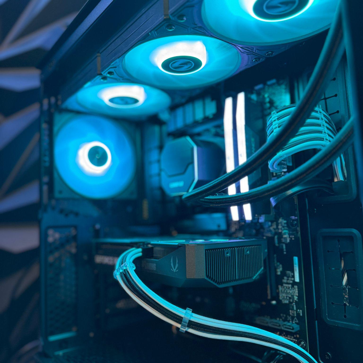 ⚡ Black Lightning Ti ⚫⚡Ryzen 5 7600X3D| 5060Ti 16 GB| 32 GB DDR5| 3 TB NVMe