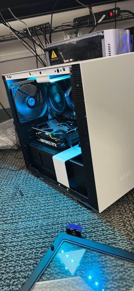 NZXT Mini White Build Ryzen 5 3600 RTX 3060