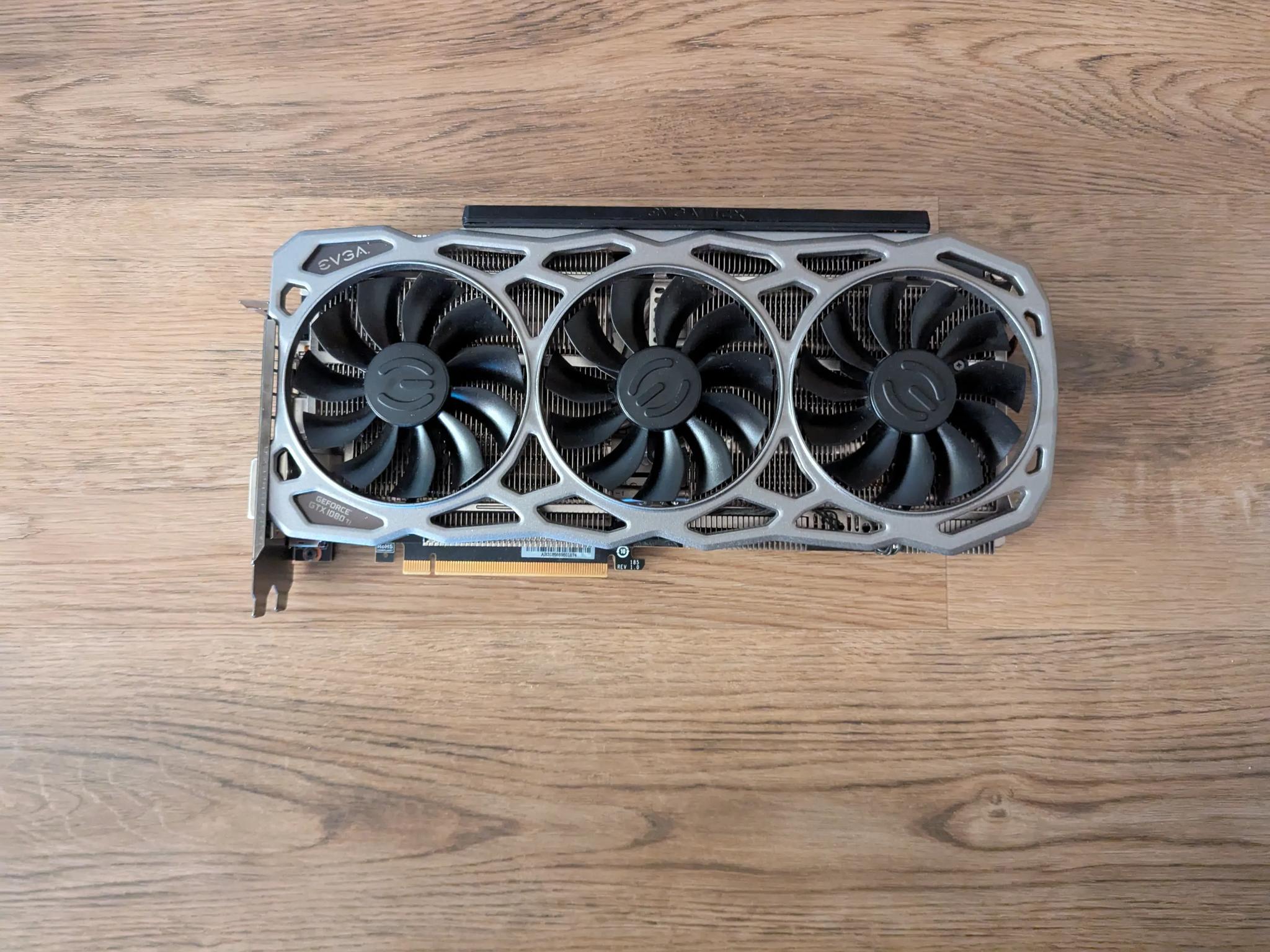EVGA GTX 1080Ti FTW3 Gaming 11GB GDDR5X GPU - FANS WONT SPIN
