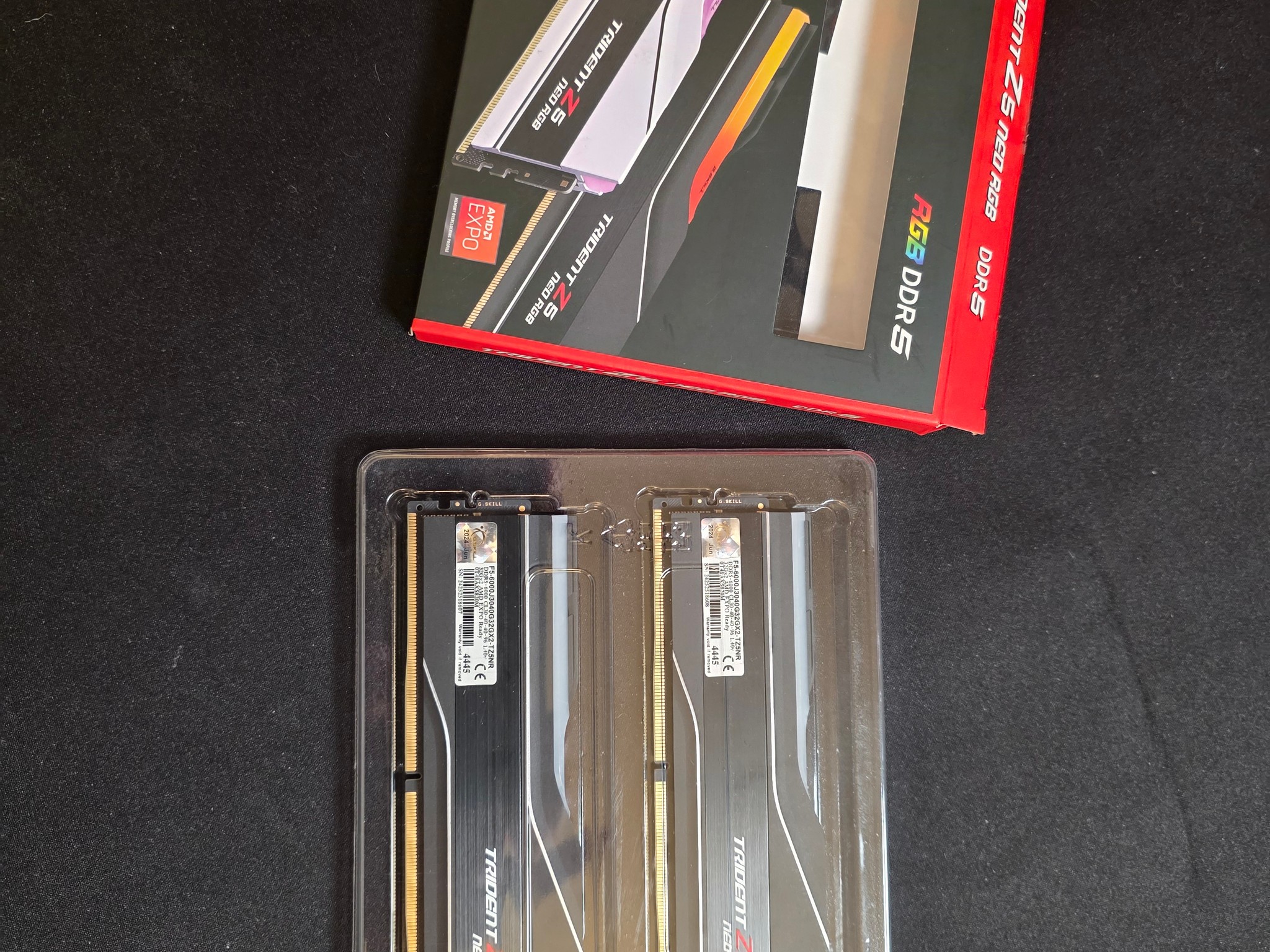 G.SKILL Trident Z5 Neo Series DDR5 RAM AMD Expo 64GB 2x32GB 6000MT/s CL30 F5-6000J3040G32GX2-TZ5N