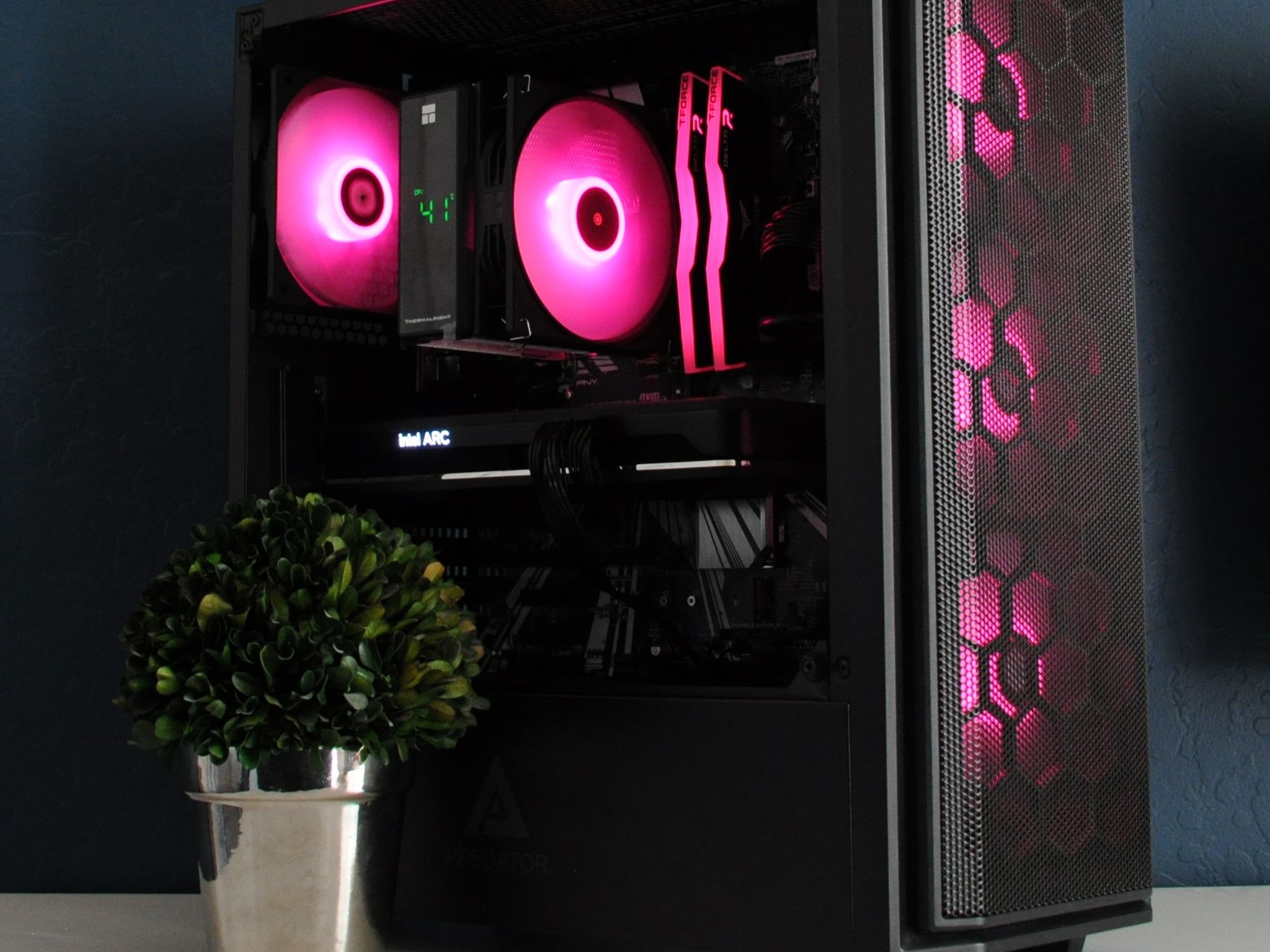 ALL INTEL GAMING PC | WIN 11 READY | ARC A750 | I5 9400F | 16GB RAM | 1TB SSD | ARGB | 1080P/1440P