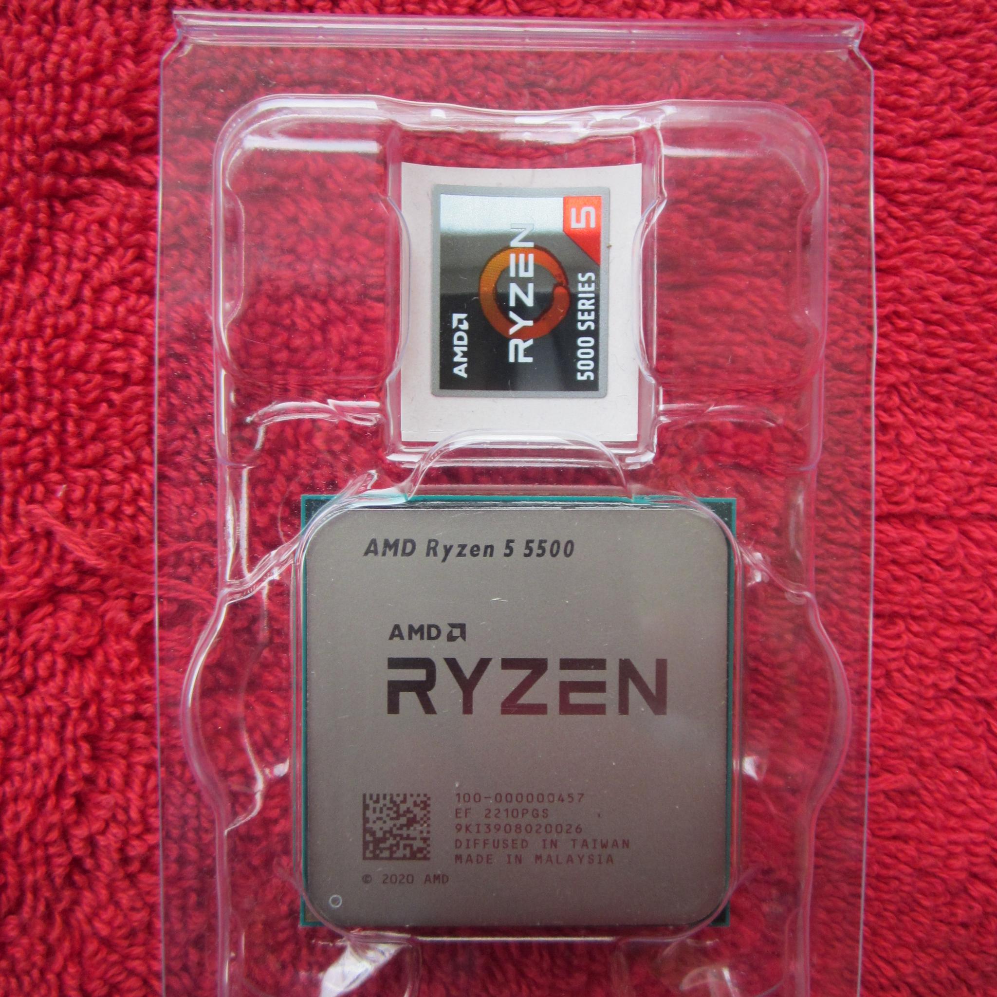 AMD Ryzen 5 5500 + Gigabyte B450M  DS3H WiFi + 16Gb DDR4 3200
