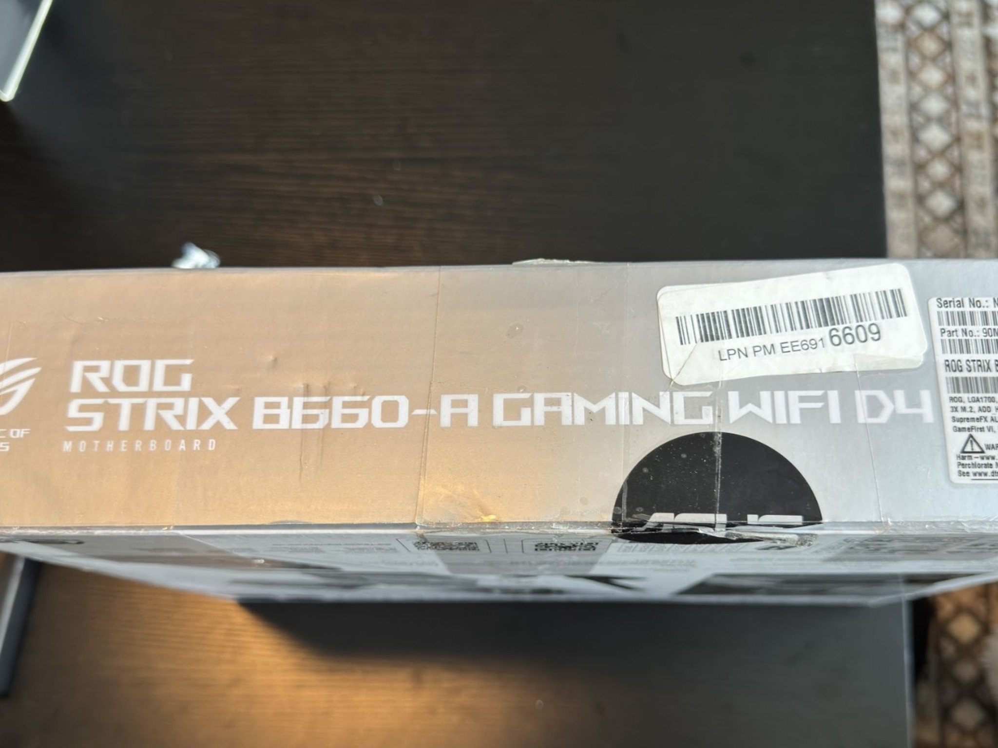 ASUS ROG Strix B660-A WiFi/Intel Core i5-12600K