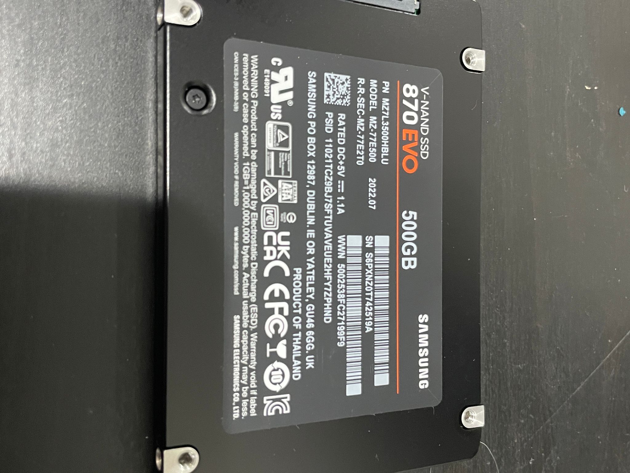 SSUPD Meshroom S V2, Intel 7-12700k, Corsair 16GB RAM, ASUS Z690 Motherboard, 2x SSDs, and PCI Riser