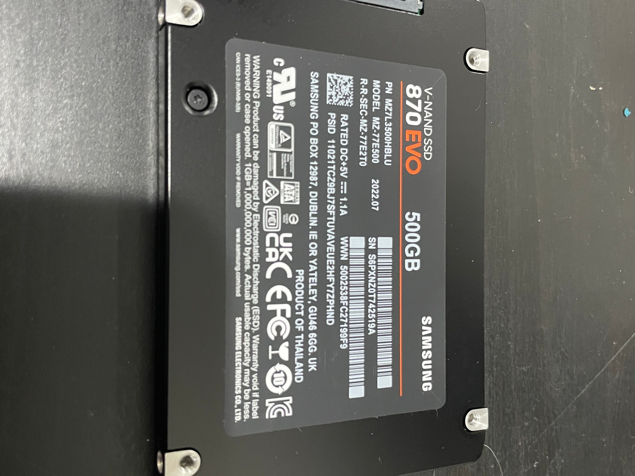 SSUPD Meshroom S V2, Intel 7-12700k, Corsair 16GB RAM, ASUS Z690 Motherboard, 2x SSDs, and PCI Riser