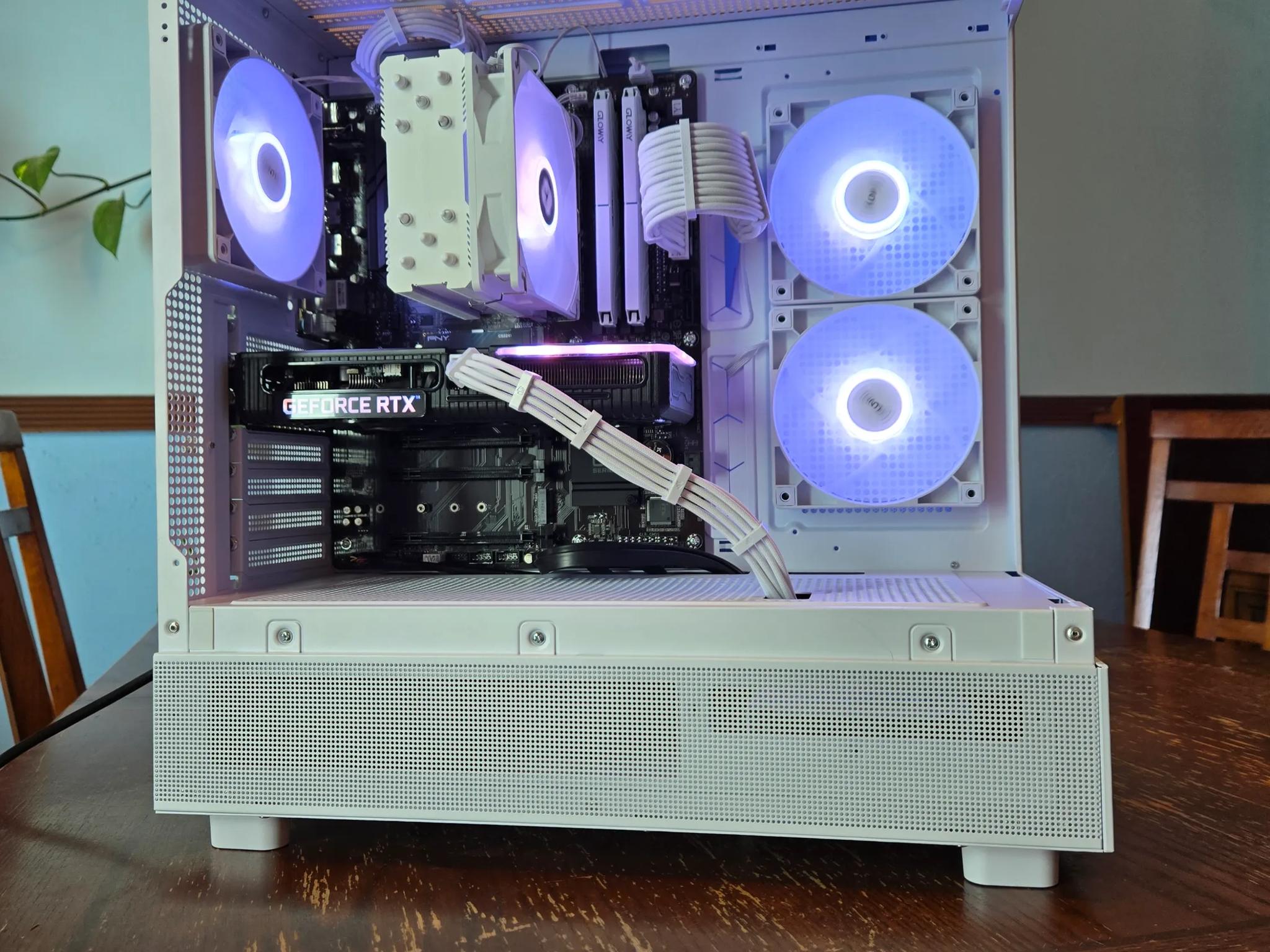 3060 TI RYZEN 5 WHITE GAMING PC