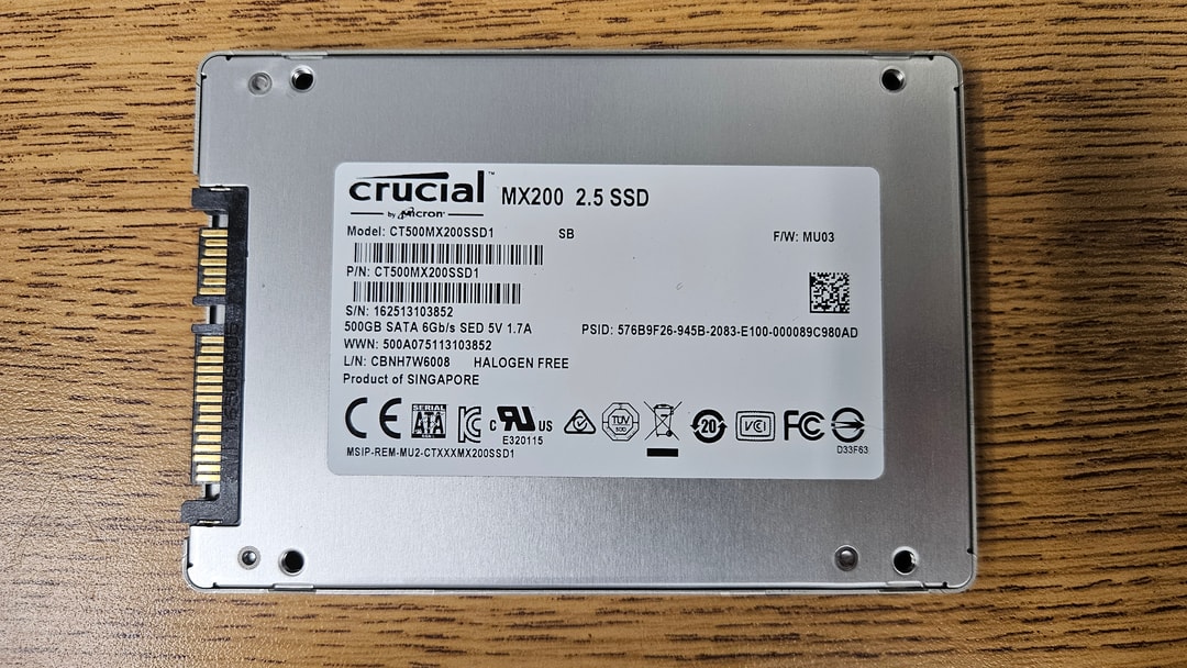 Crucial MX200 500GB 2.5