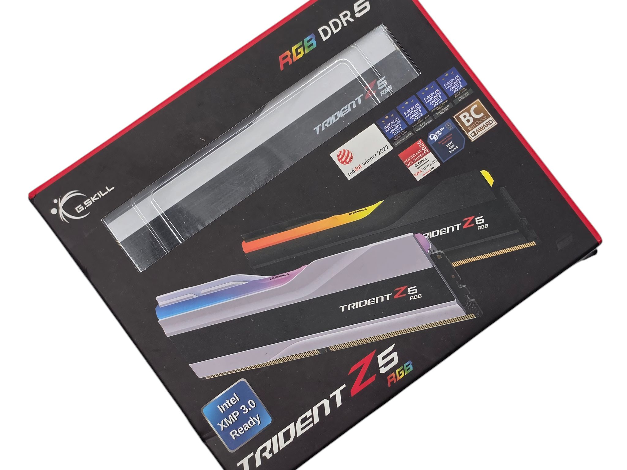 G.SKILL Trident Z5 RGB 48GB (2x24GB) DDR5-8200 CL40 White — Factory Sealed