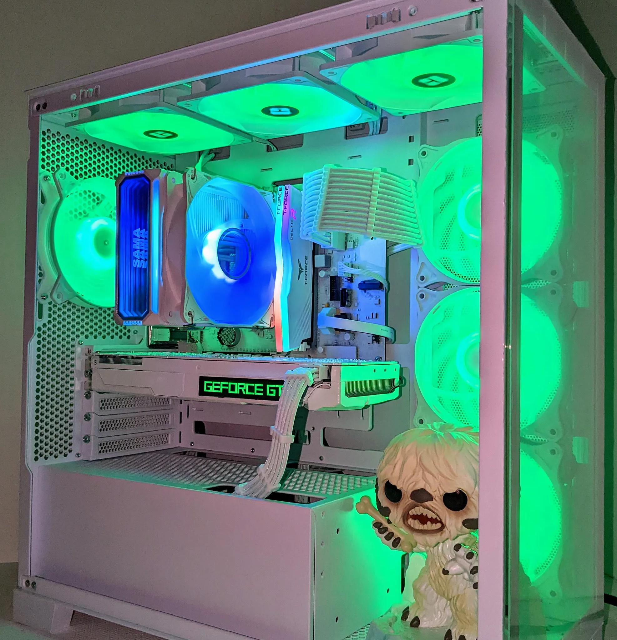 Blizzard King🧊👑| I7-7700| GTX 1080 8GB| 16GB Gloway RGB DDR4| 1TB NVMe SSD| Windows 11 Pro