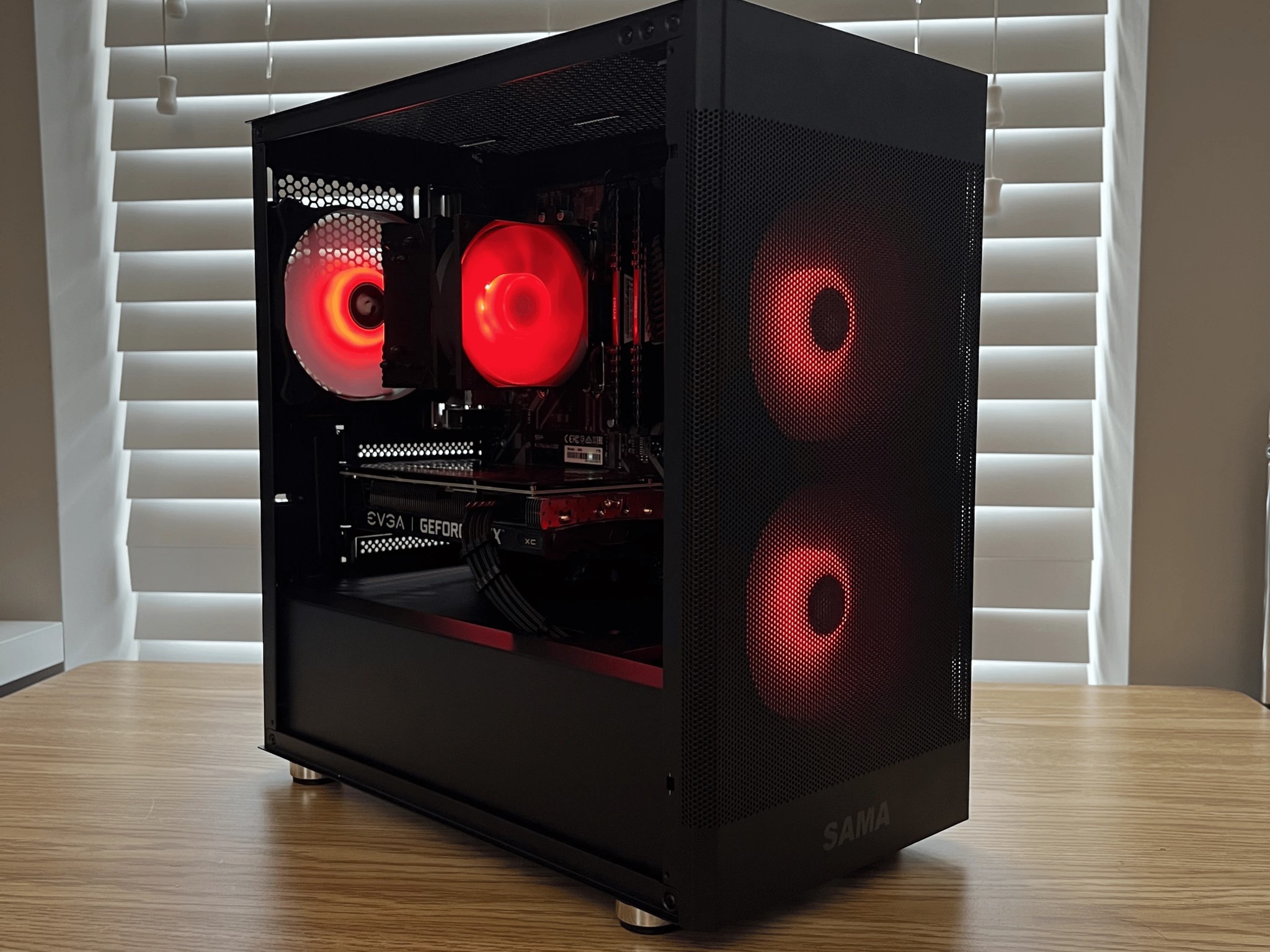 🔥⚫Black RGB Gaming PC | Ryzen 5 3600 | RTX 3060Ti | 32GB DDR4 | WiFi & BT ⚫🔥