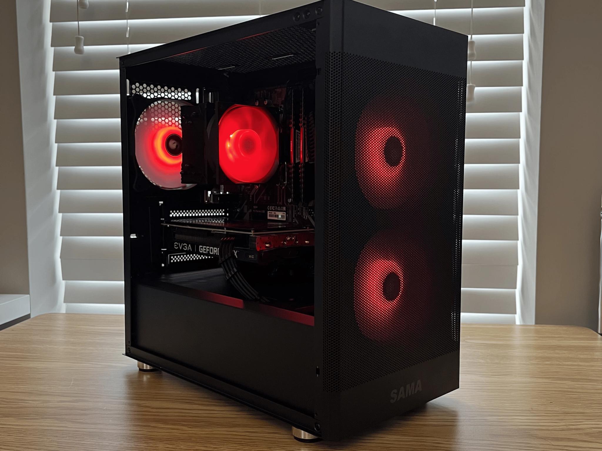 🔥⚫Black RGB Gaming PC | Ryzen 5 3600 | RTX 3060Ti | 32GB DDR4 | WiFi & BT ⚫🔥