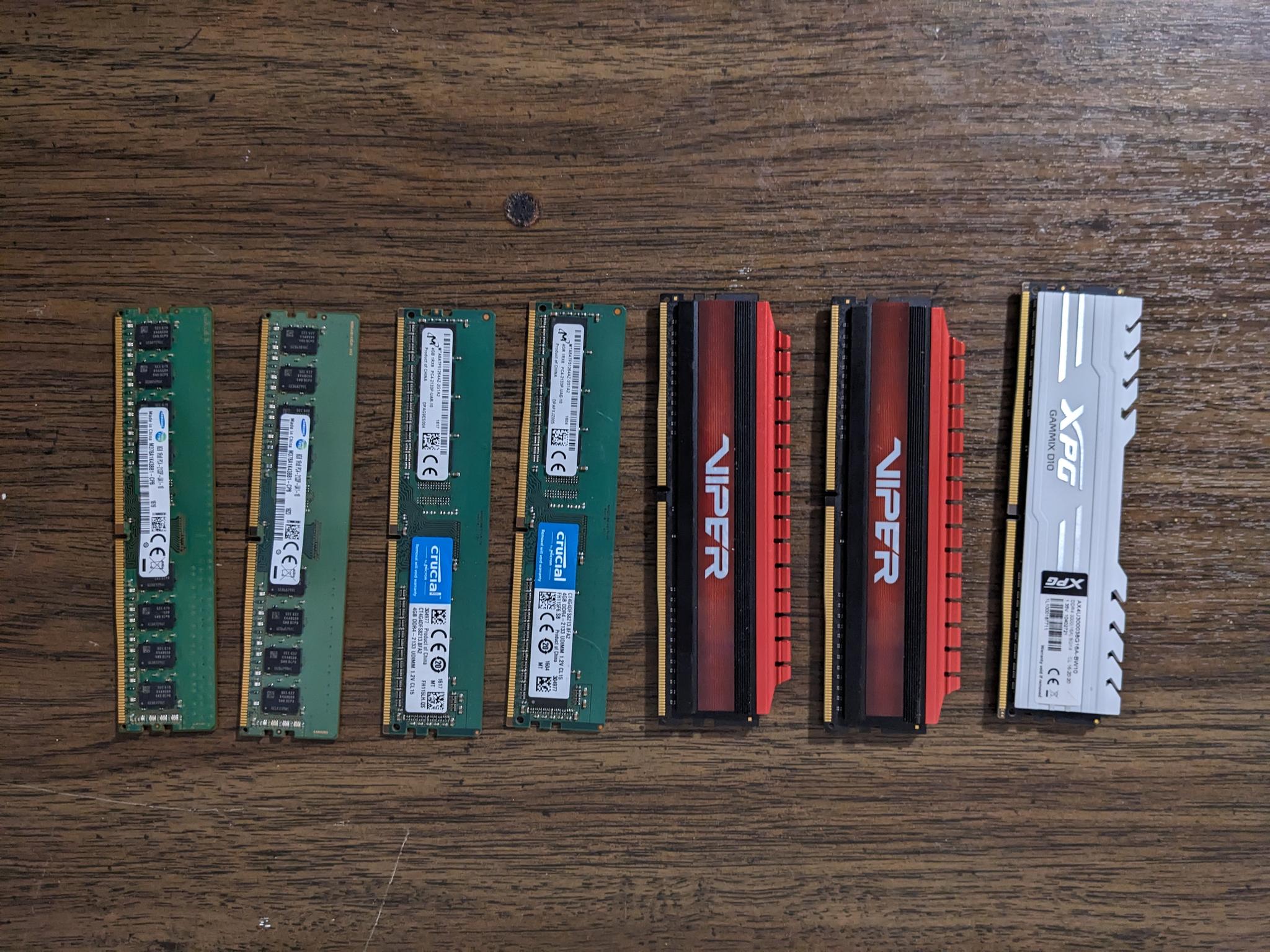 ddr4 ram lot
