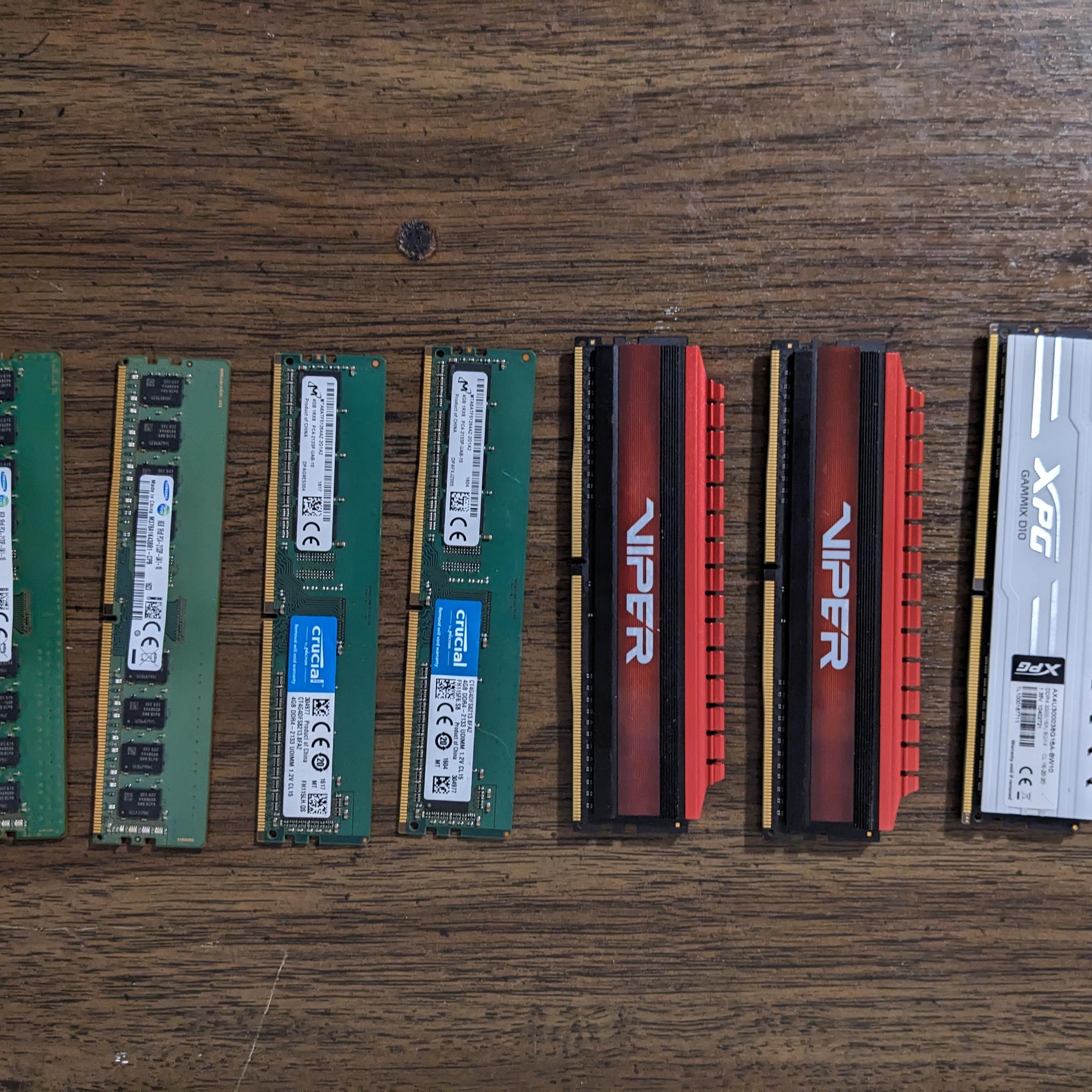 ddr4 ram lot