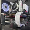 𝘿𝙀𝙋𝙏𝙃 | Ryzen 5 2600, GTX 1070, 16GB RAM, 1.5 TB Storage Black Minimalist Productivity Gaming PC