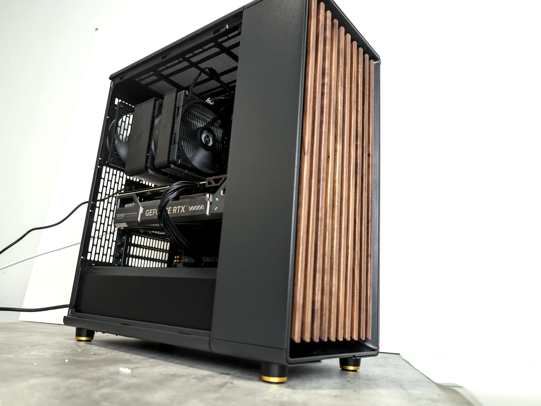 Fractal North 9600X+5070 1440P/4K Build