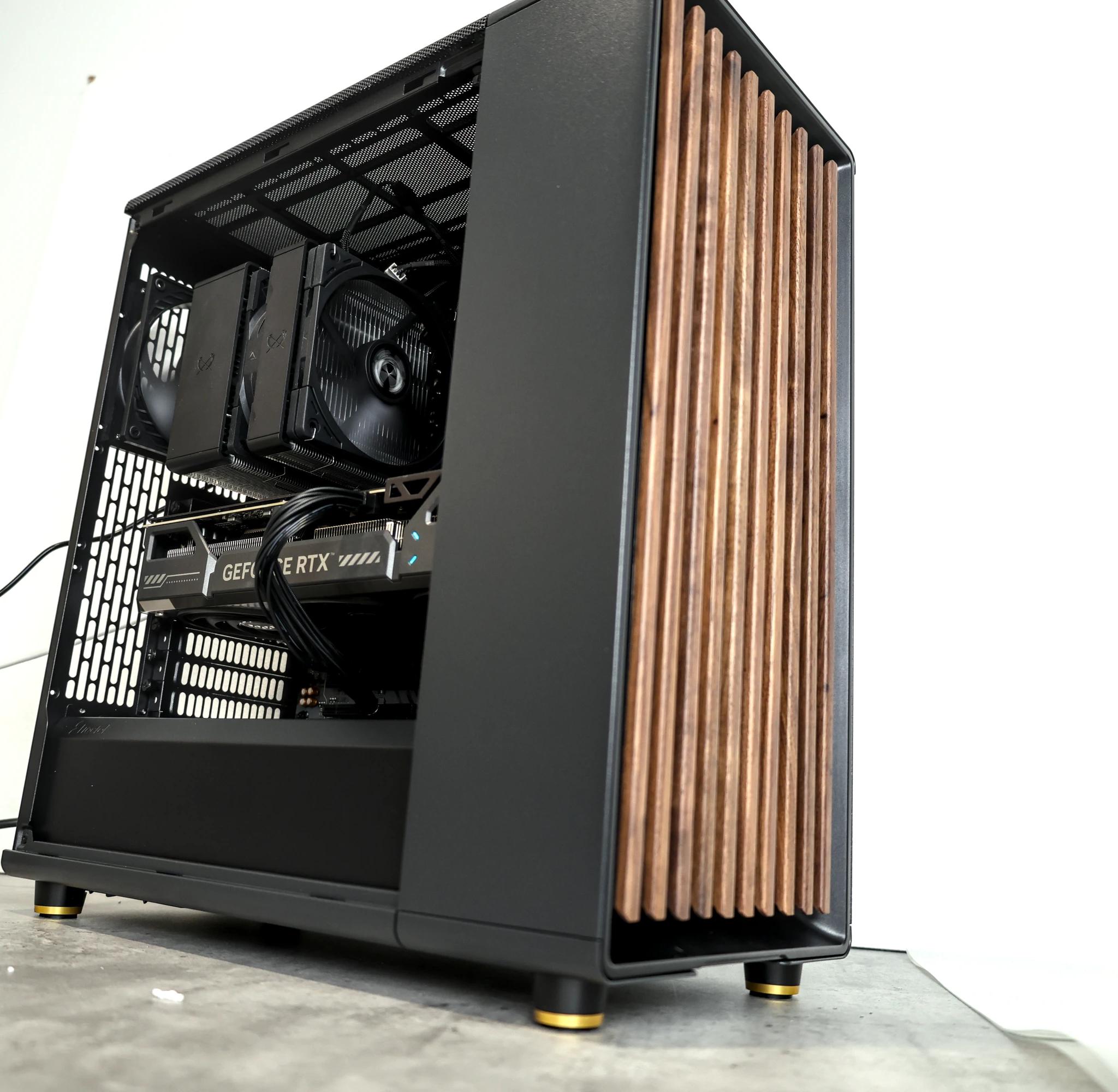 Fractal North 9600X+5070 1440P/4K Build