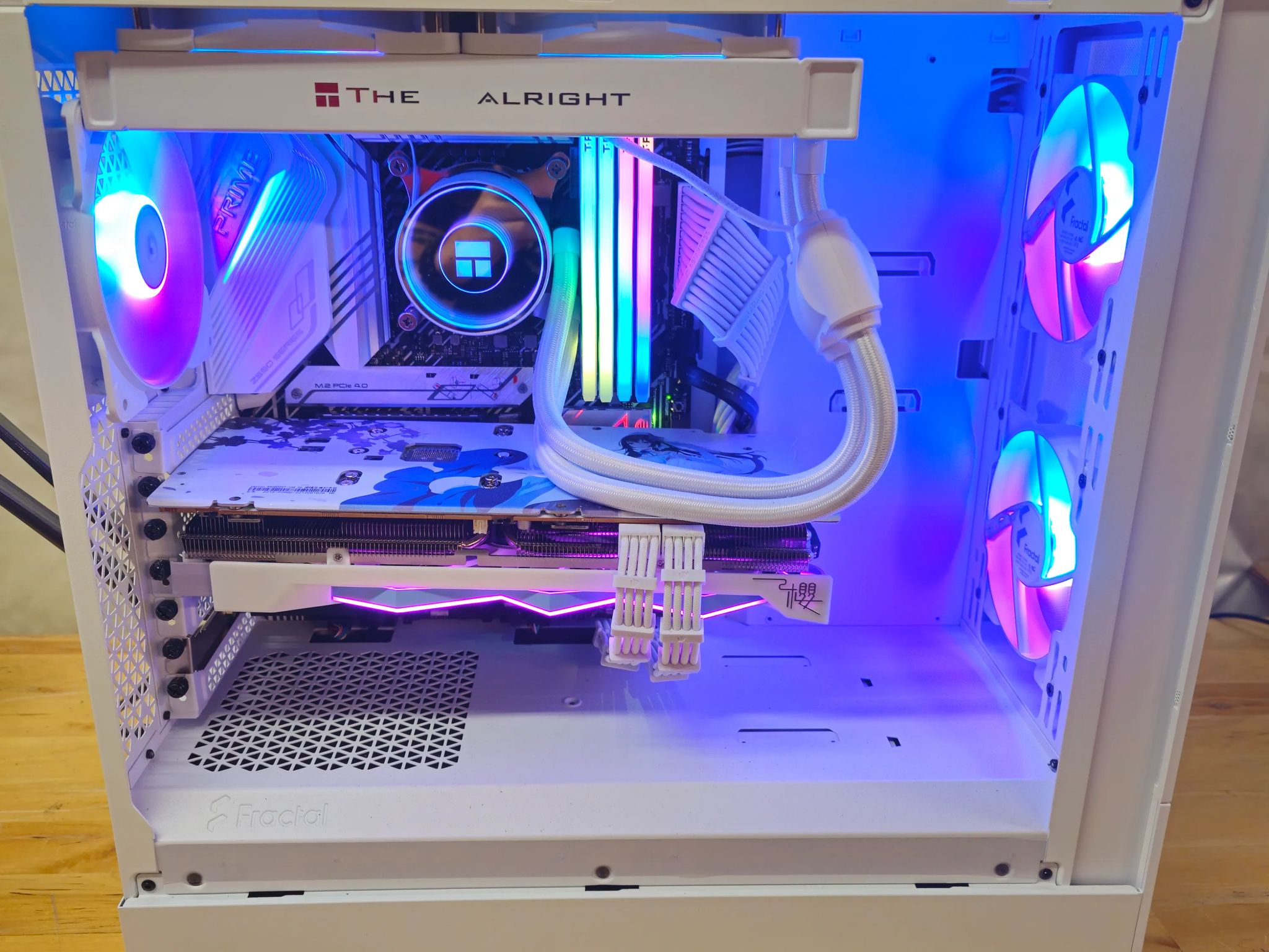 "The Alright" - 10700k 6800XT Sakura Gaming PC