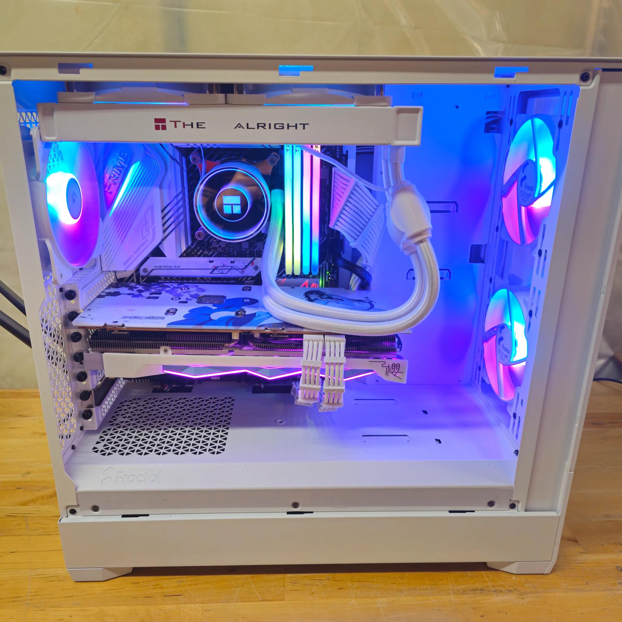 "The Alright" - 10700k 6800XT Sakura Gaming PC