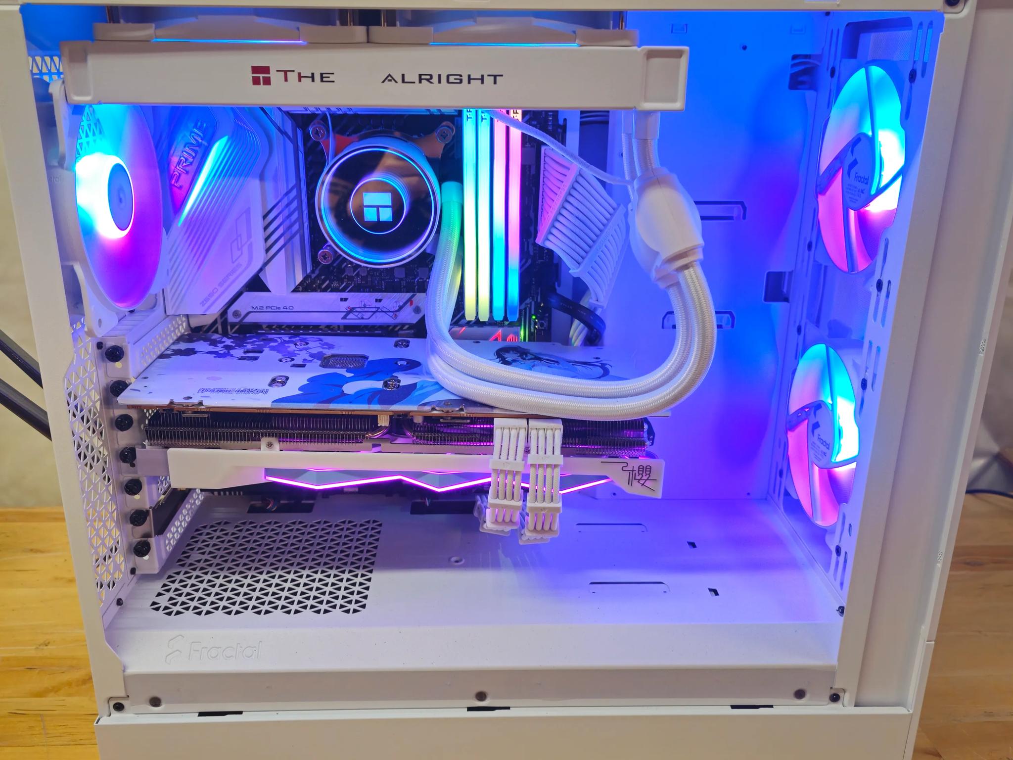 "The Alright" - 10700k 6800XT Sakura Gaming PC