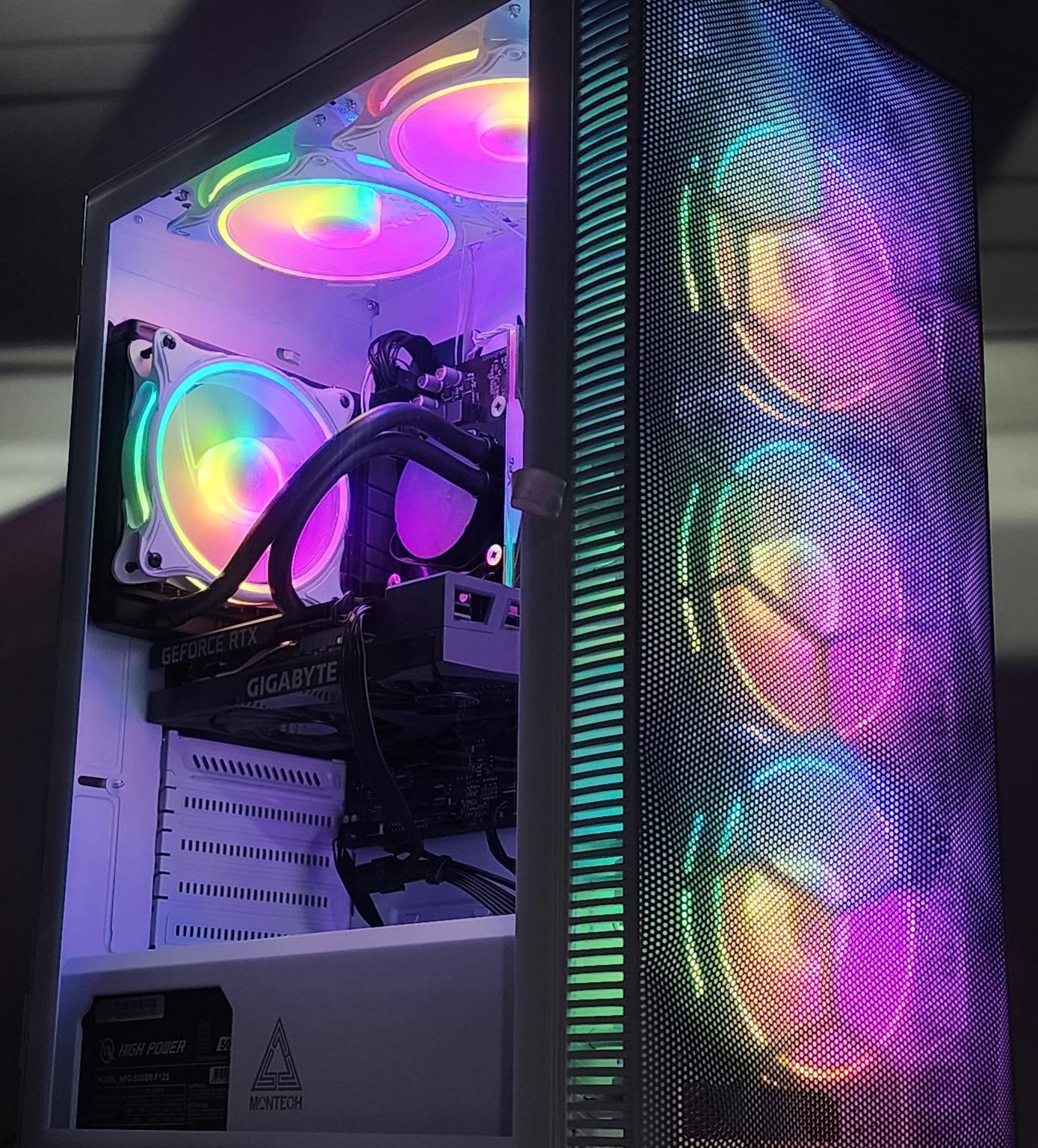 Gaming PC i5-10400F 16GB RAM 500GB SSD RTX 3050 8GB Win11 Computer