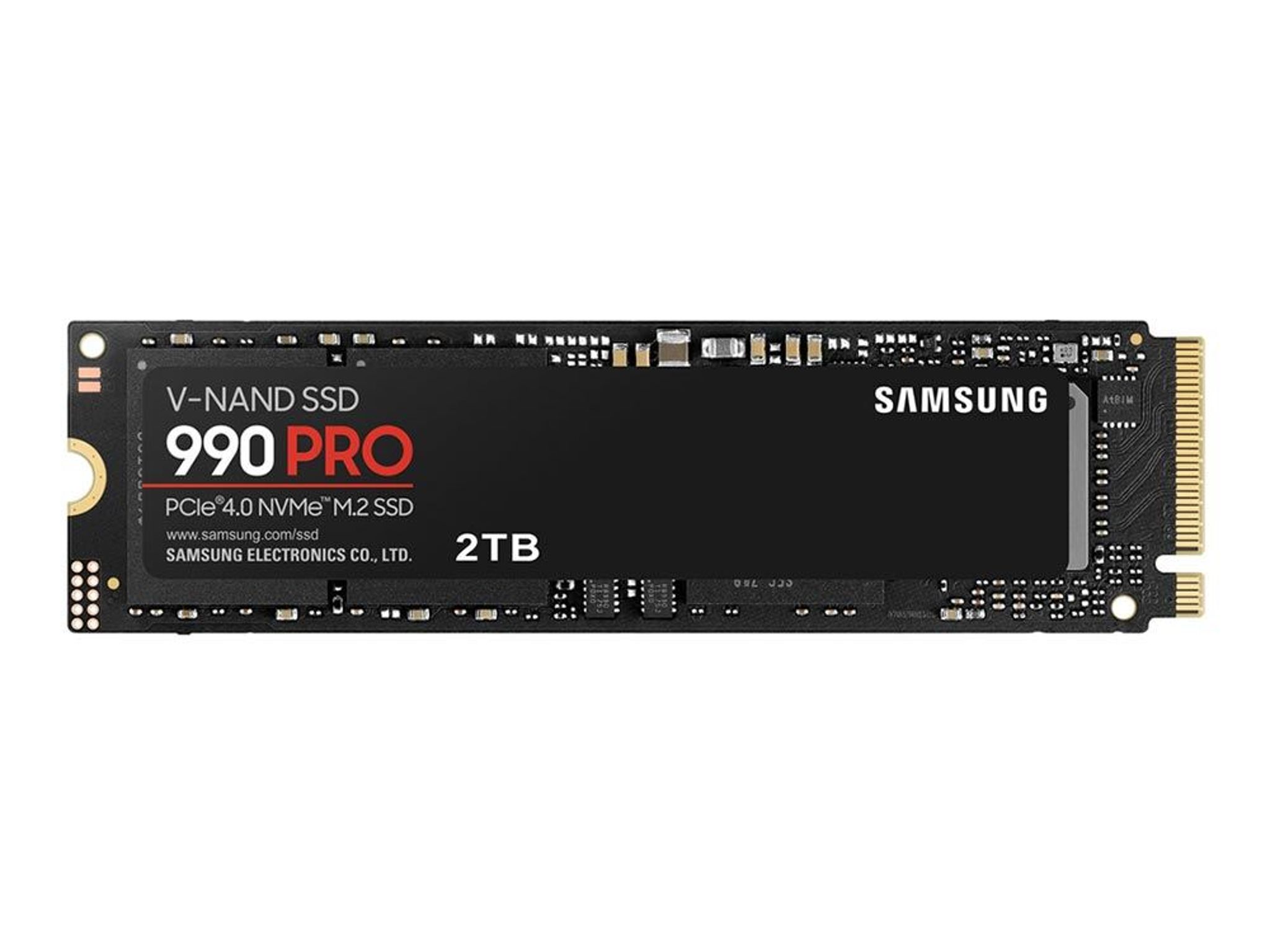 Samsung 990 PRO 2TB Samsung V NAND 3-bit MLC PCIe Gen 4 x4 NVMe M.2 Internal SSD