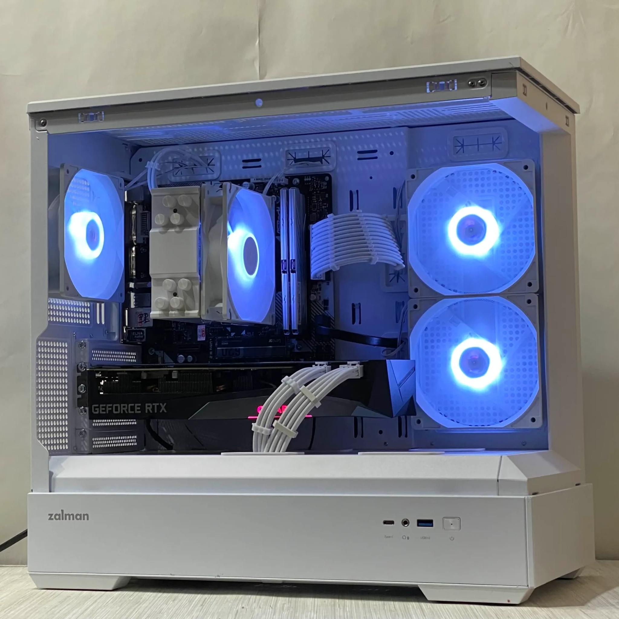 RTX 3070, Ryzen 5 5600, 16GB DDR4, 1TB NVMe SSD, WiFi - Gaming PC