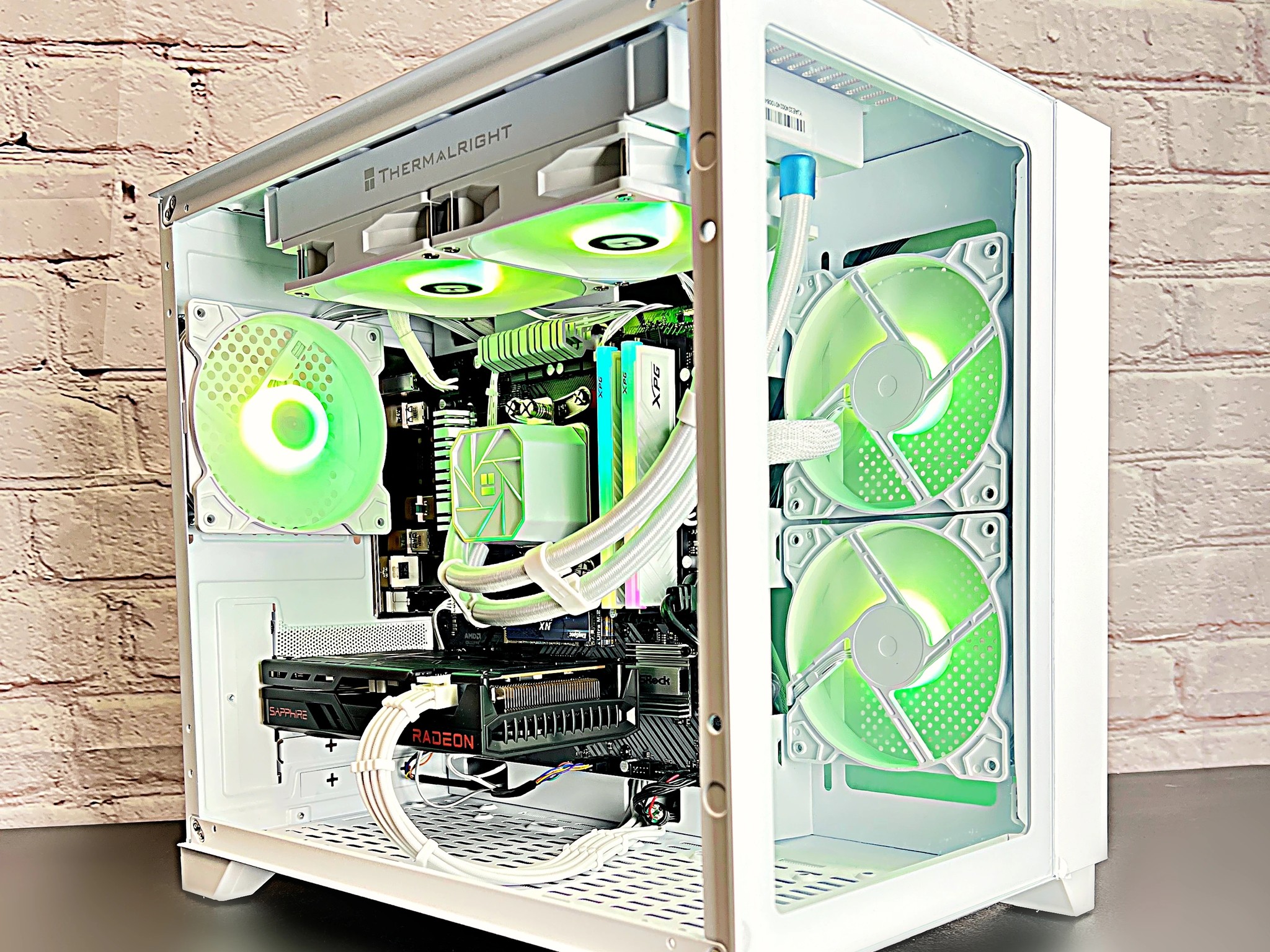 Ryzen 5 3600 RX 6600 16GB RAM 1TB M.2 Liquid Cooled Gaming PC