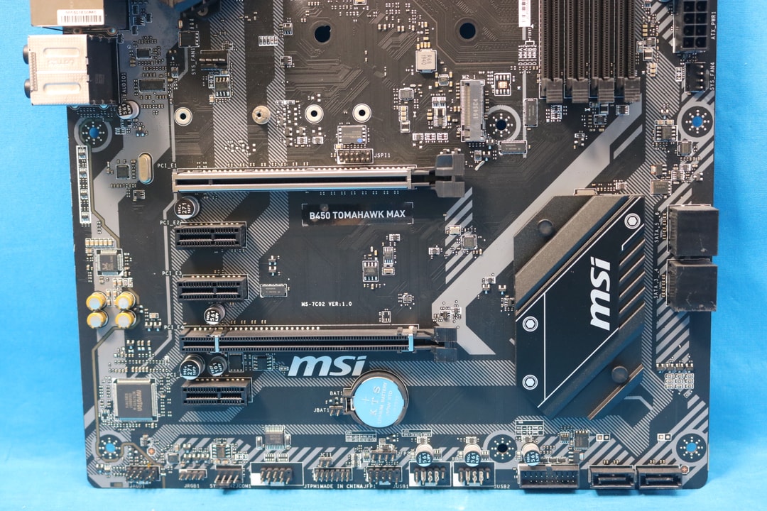 MSI B450 Tomahawk Max AMD Socket AM4 DDR4 ATX Desktop Motherboard