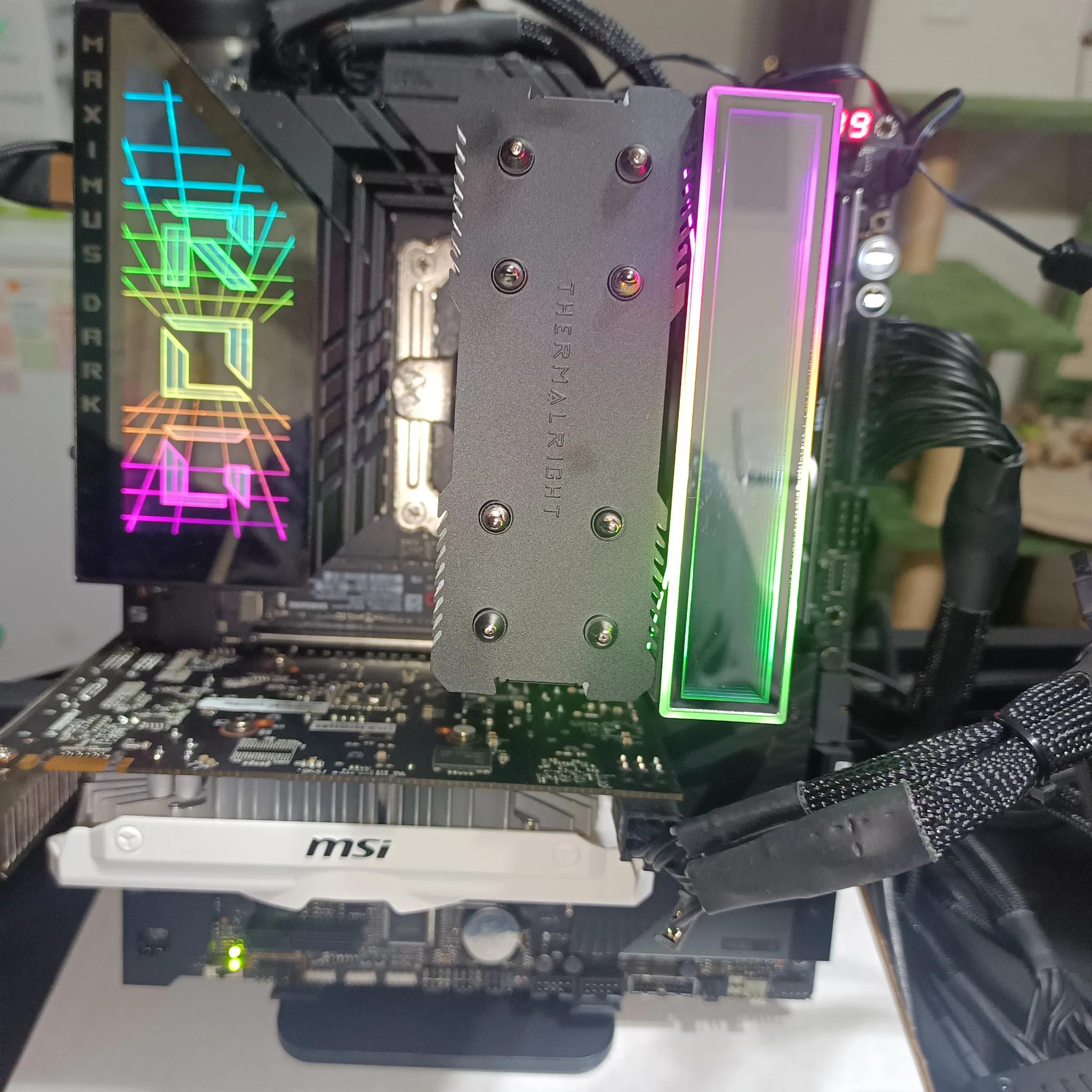 CYBER DEAL !! SWEET COMBO!!! Rog z790 Maximus Dark Hero w/ I7 14700k 32GB Ram, 1 TB M.2