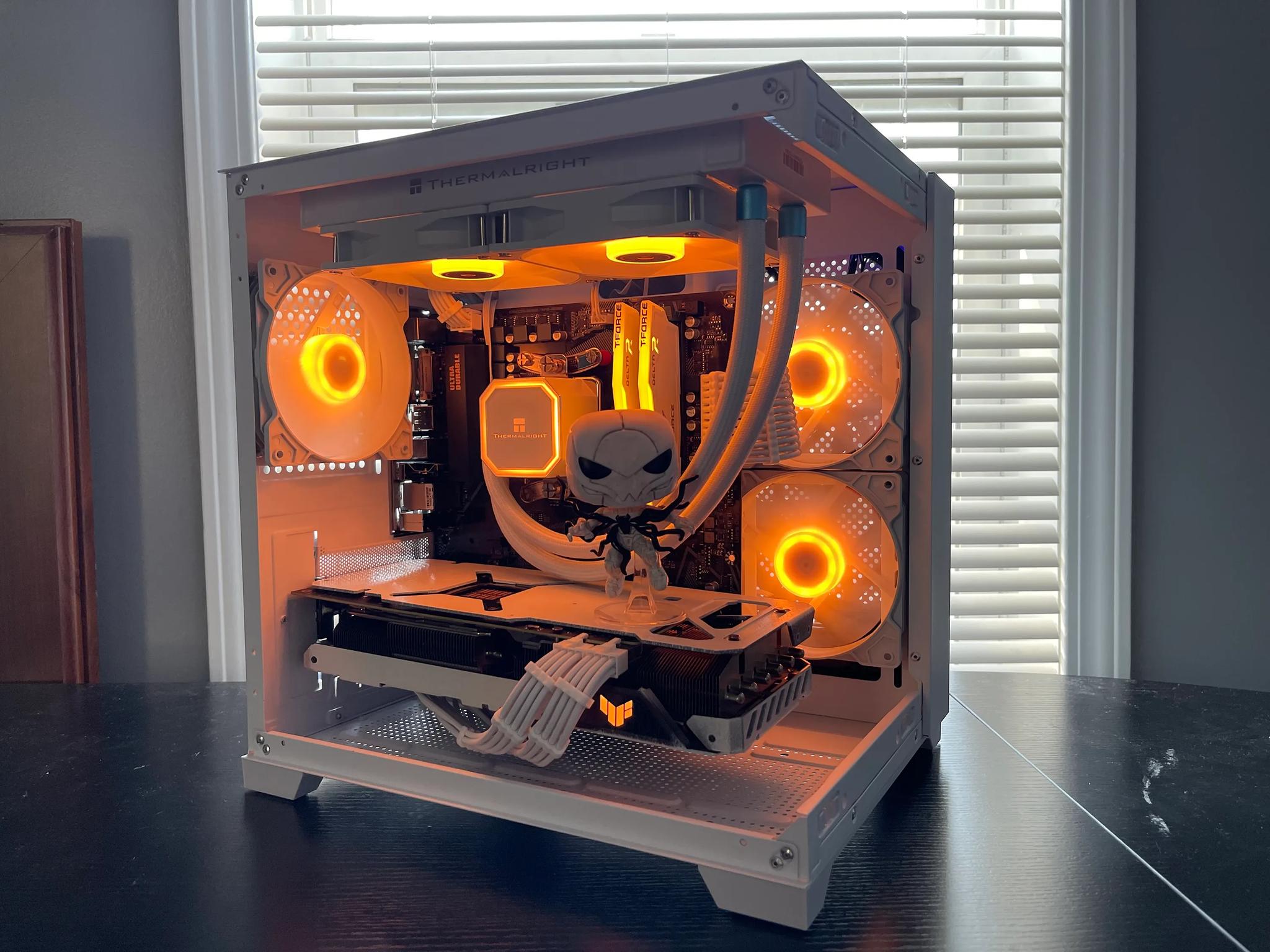 ⚪White Spider🕸️🌊Liquid Cooled🌊 RTX 3080 | Ryzen 7 5800X | 1TB NVME | 32GB RAM