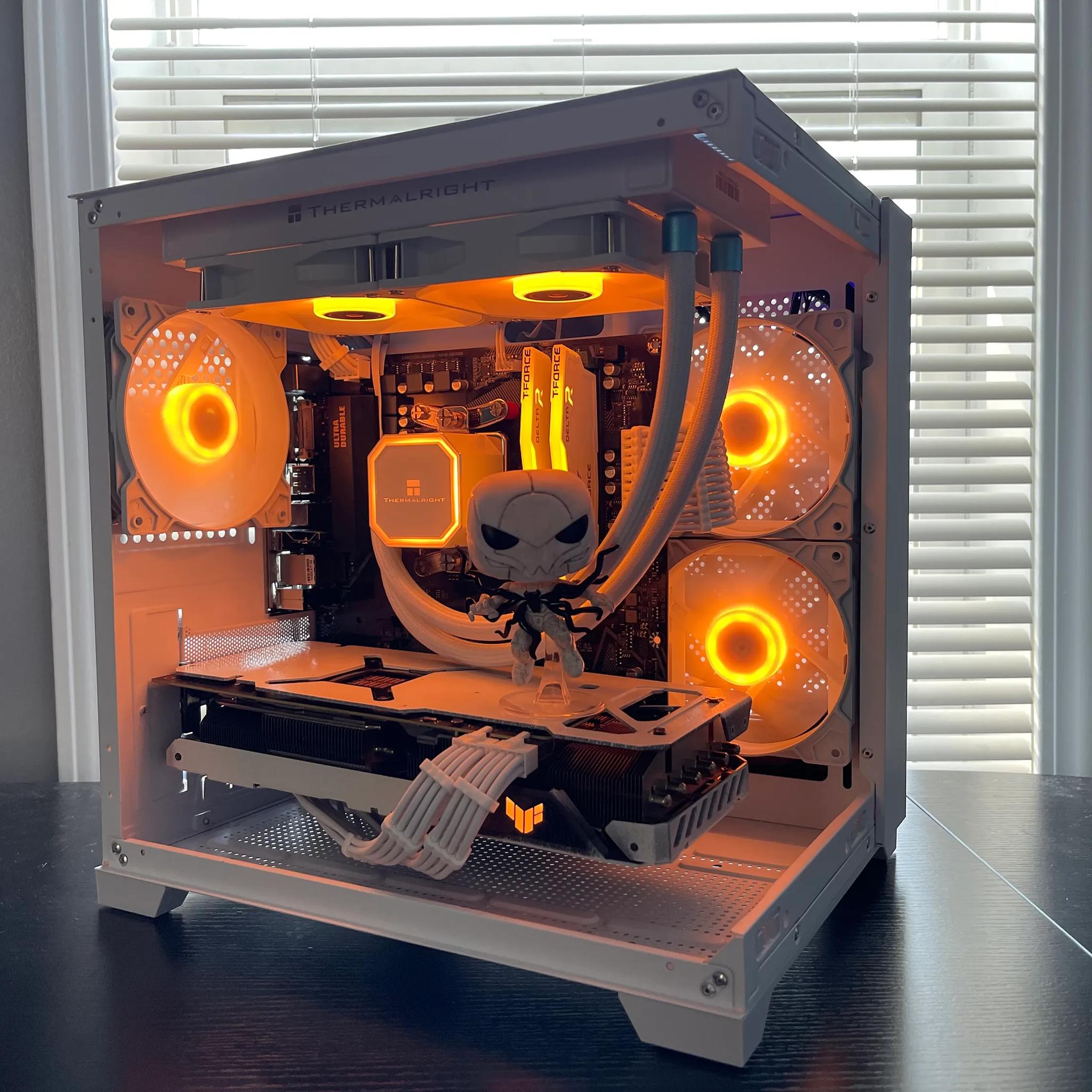 ⚪White Spider🕸️🌊Liquid Cooled🌊 RTX 3080 | Ryzen 7 5800X | 1TB NVME | 32GB RAM