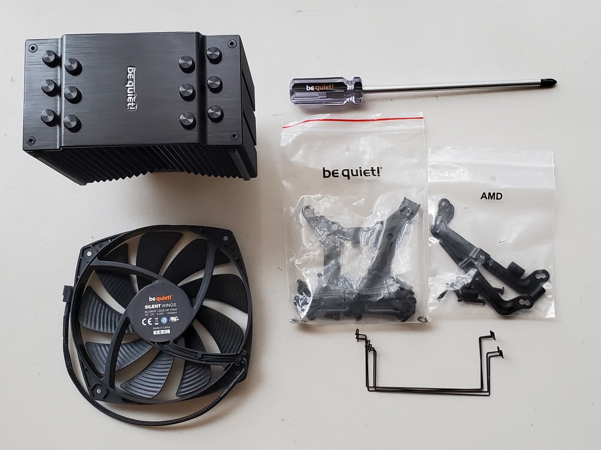 be quiet! Dark Rock 4  - CPU Cooler  - 200W TDP Intel & AMD - BK021