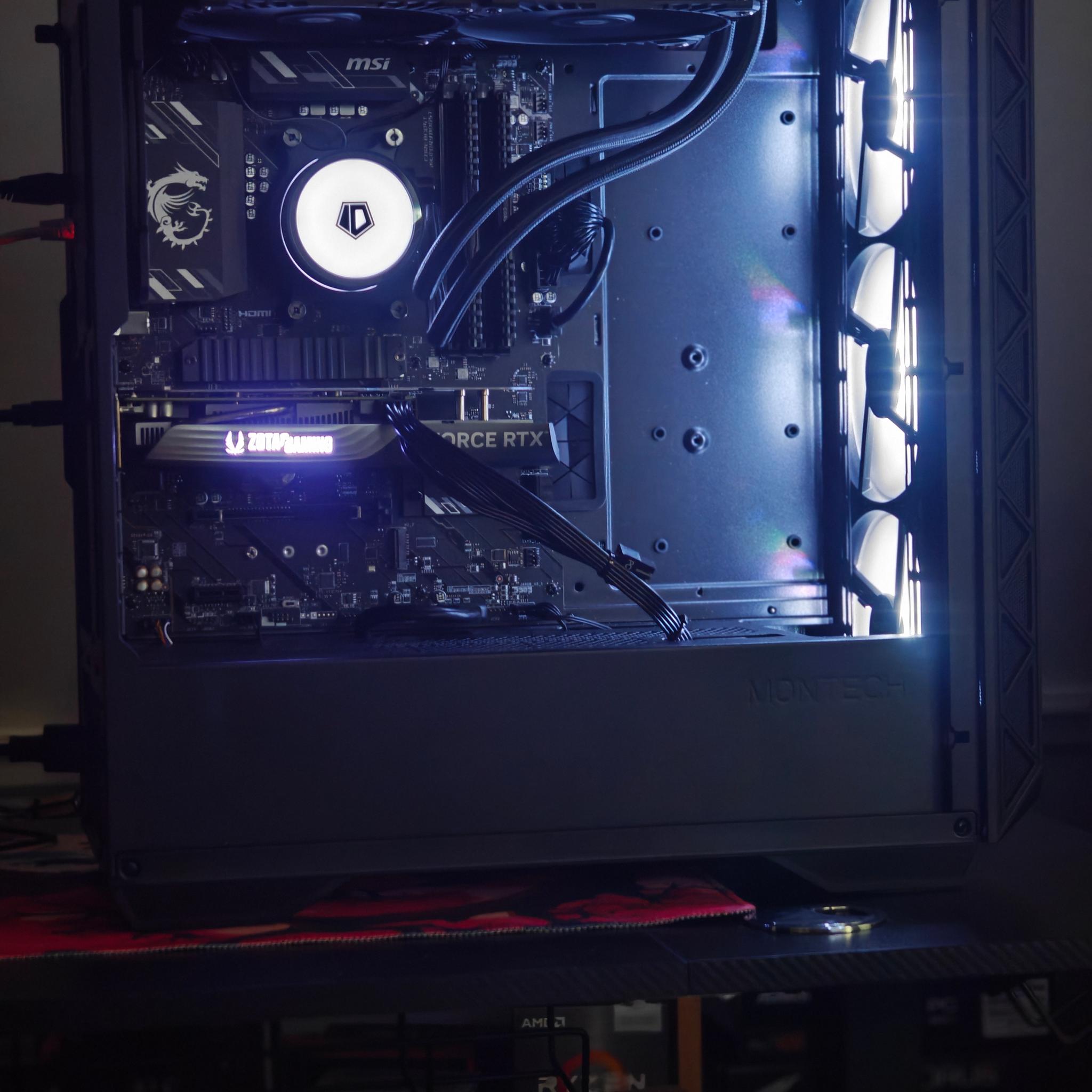 GAMING PC|AMD RYZEN 7 5700X3D|ZOTAC GEFORCE 4060 8GB|32GB DDR4 3200|1TB NVME SSD|WINDOWS 11 HOME