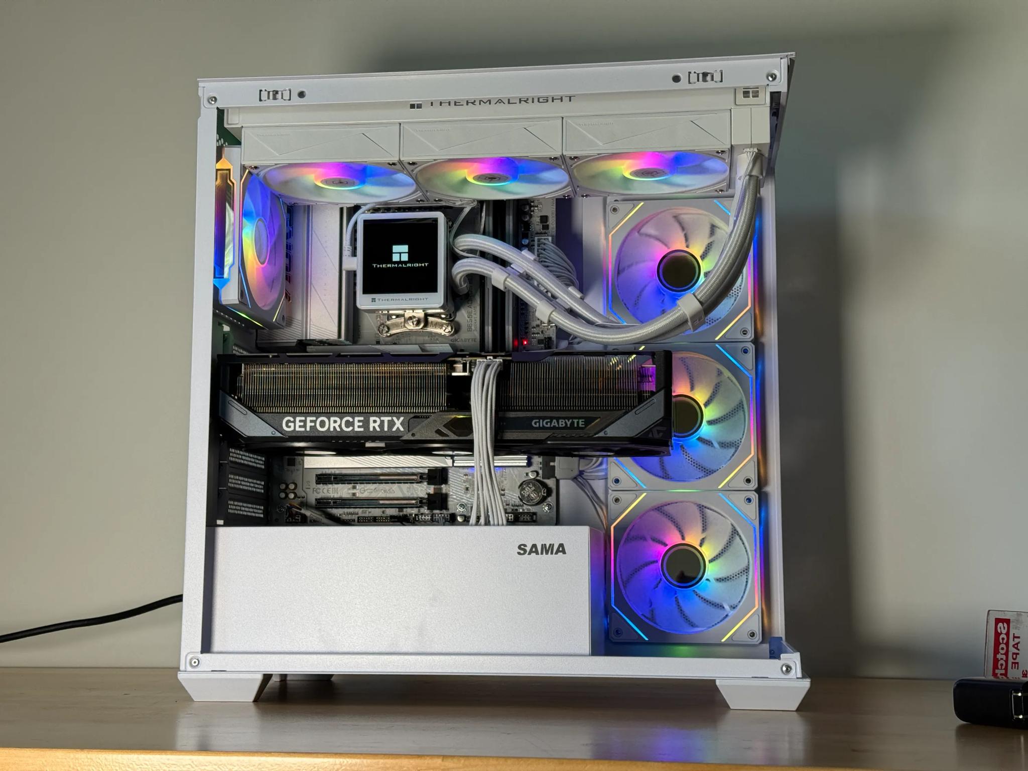 RTX 5090 Ryzen 9950x Gaming/Workstation Behemoth 96gb DDR5 4TB SSD