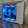 📦🤍 White Box 📦🤍 | RTX 3070 Mini Liquid Cooled PC | Ryzen 5 | 16GB RAM | 1TB Fast SSD