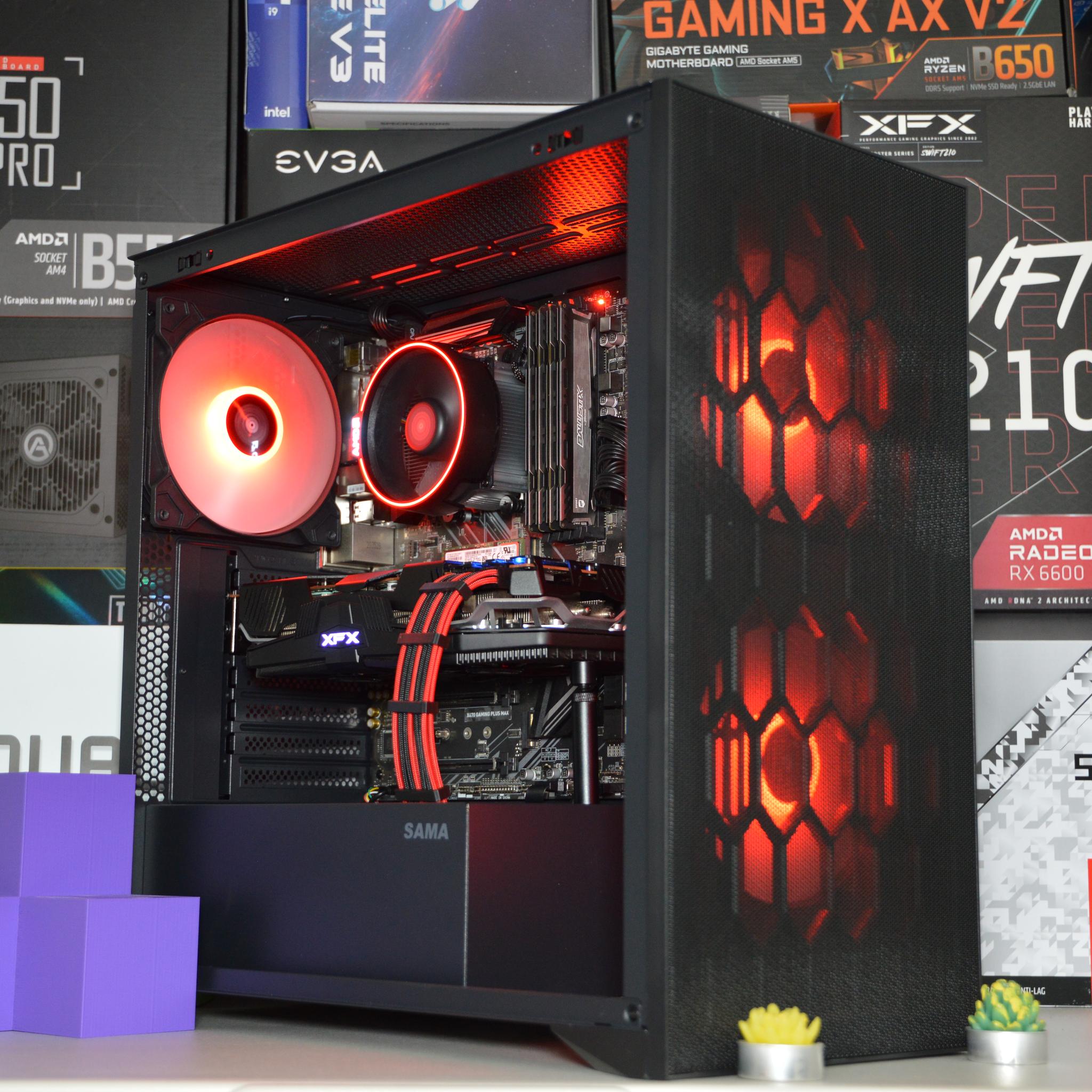 🔴👺 | RX 5700XT 8GB | RYZEN 7 2700 | 16GB DDR4 RAM | 1TB NVME SSD | Crimson Beast |